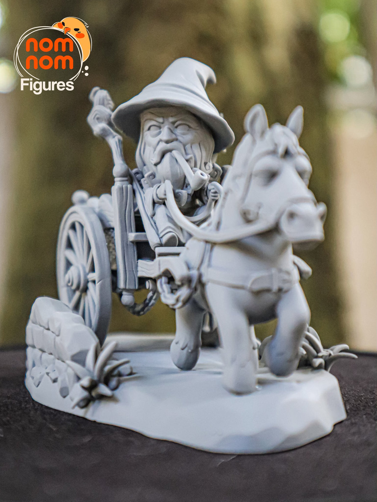 Chibi Gandalf resin figure