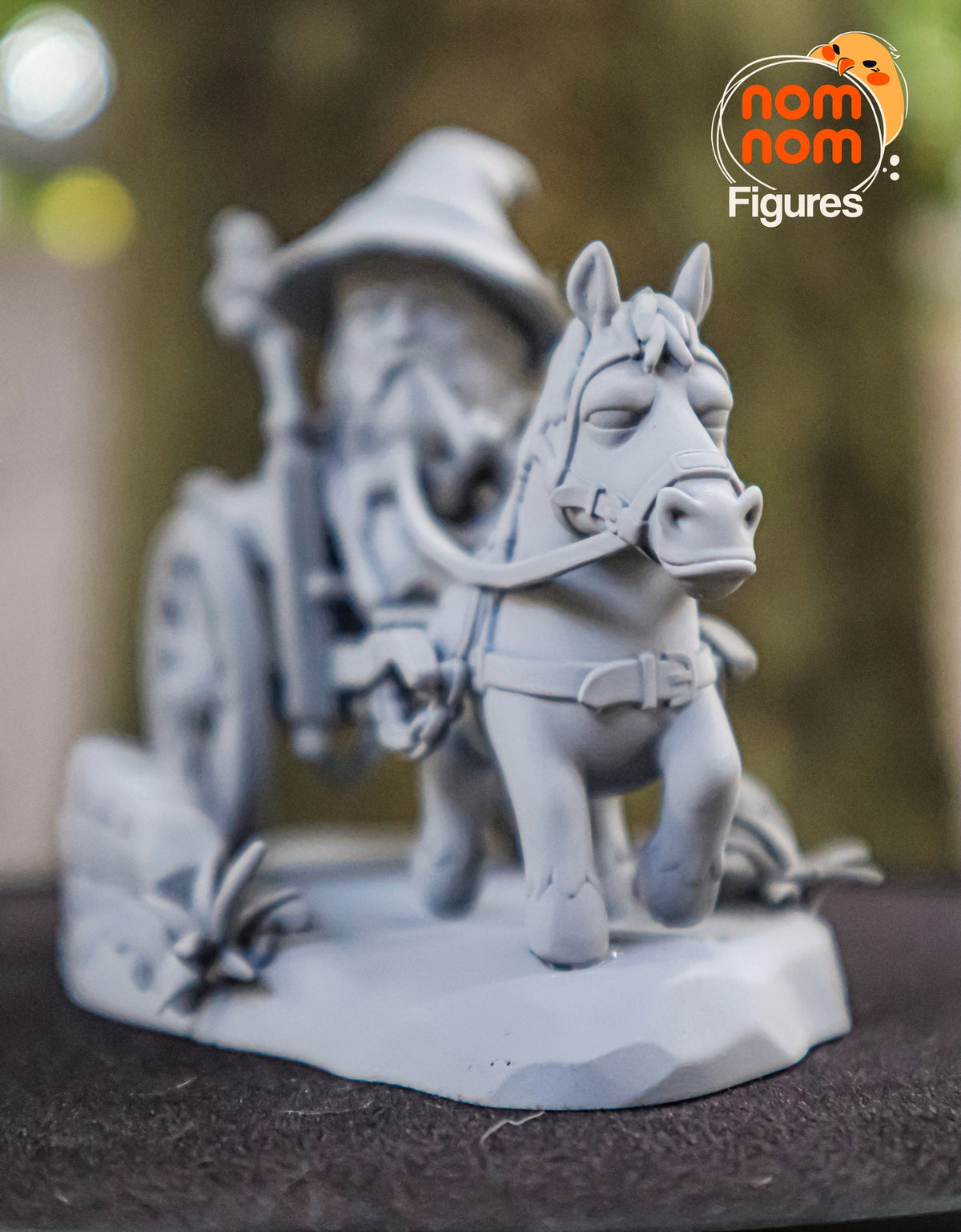 Chibi Gandalf resin figure