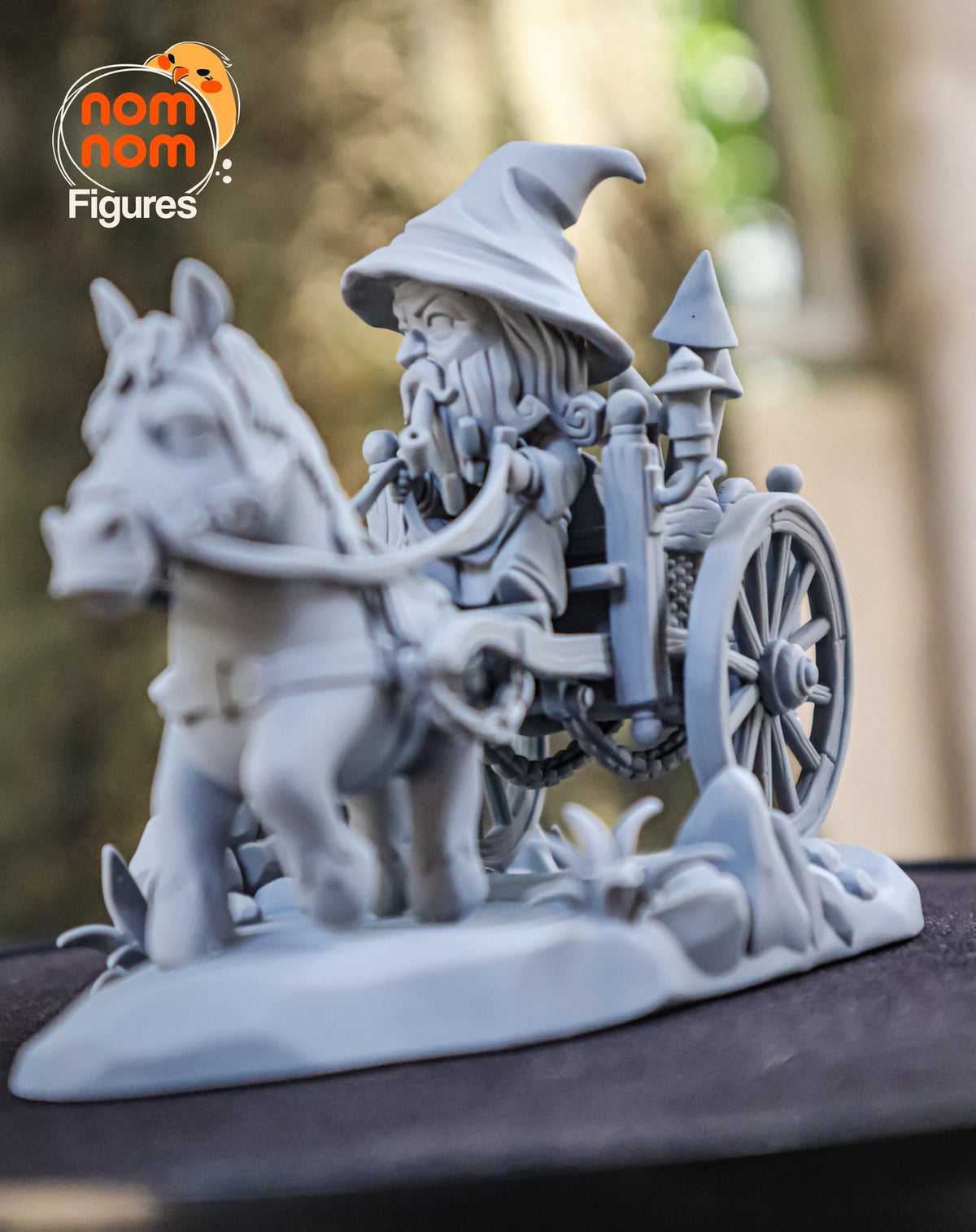 Chibi Gandalf resin figure