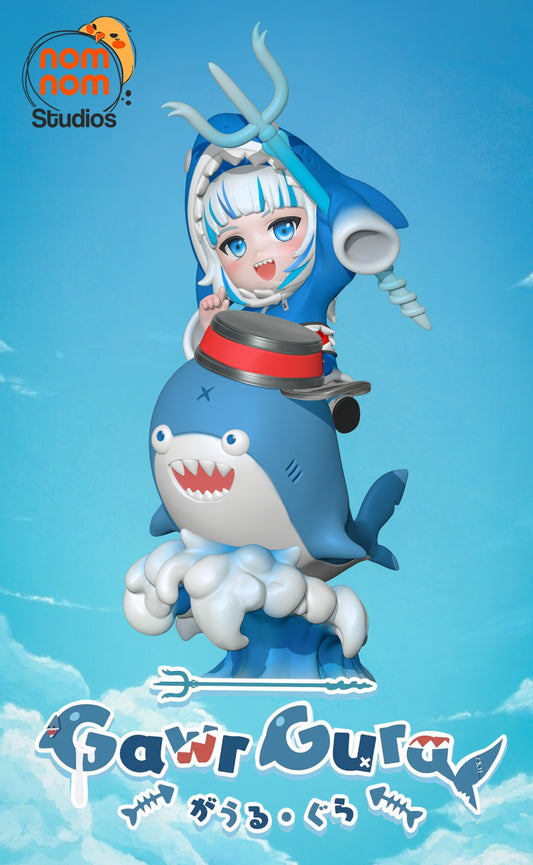 Chibi Gawr Gura resin figure