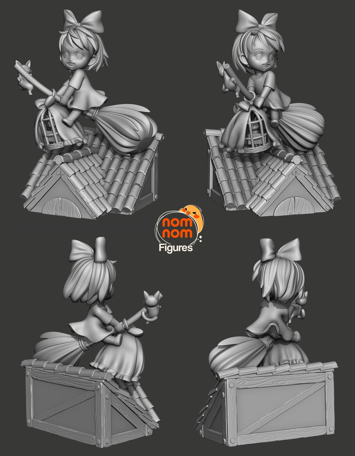 Chibi Kiki resin figure