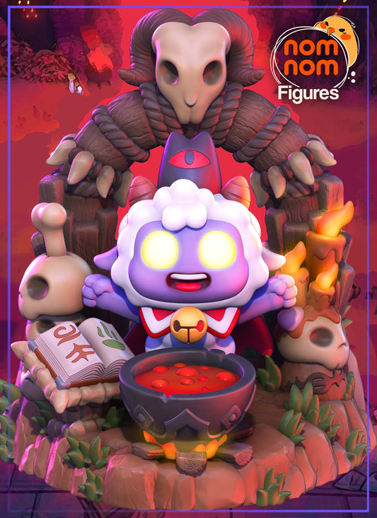 Chibi Lamb resin figure