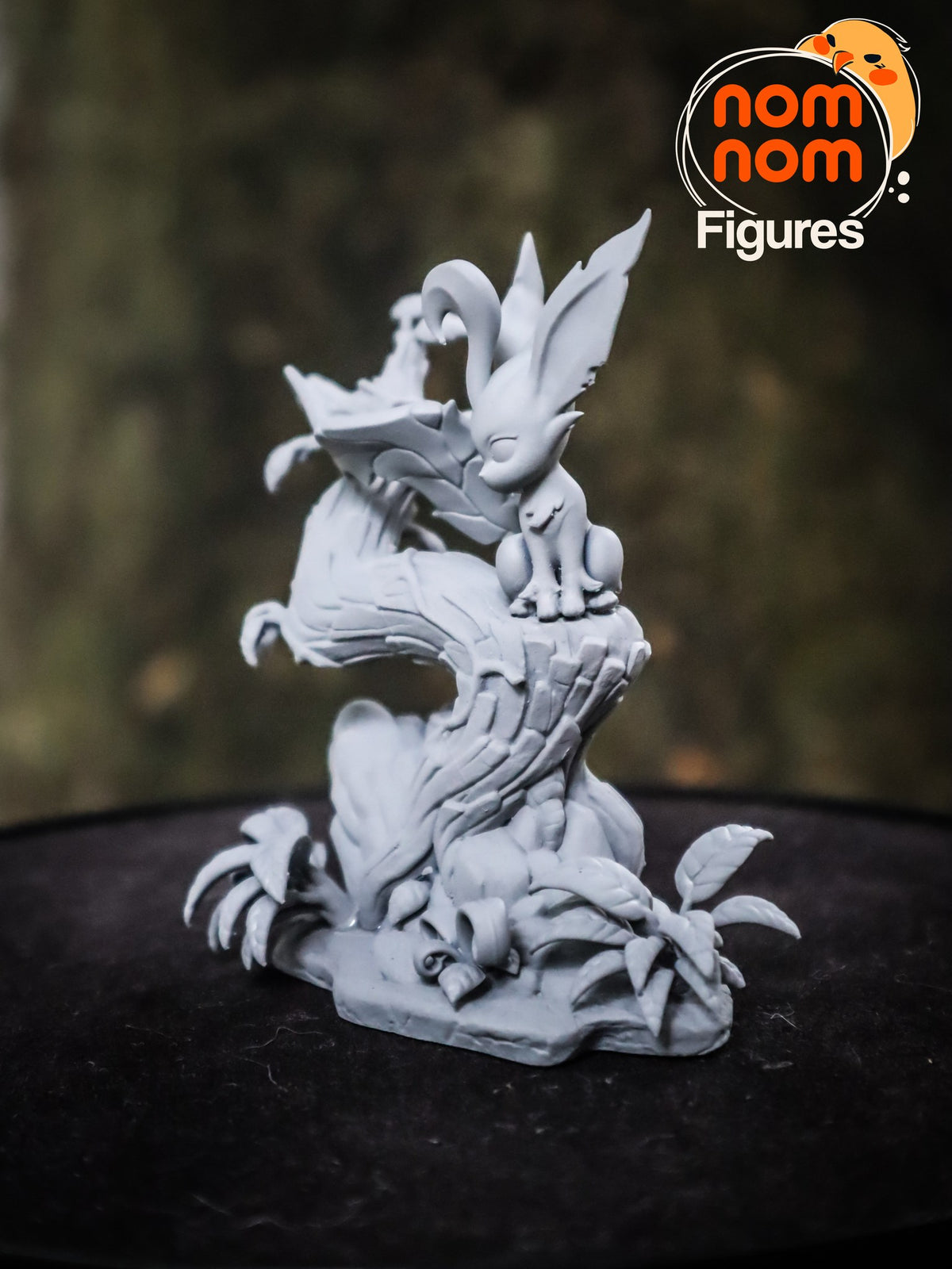 Chibi Leafeon resin figure