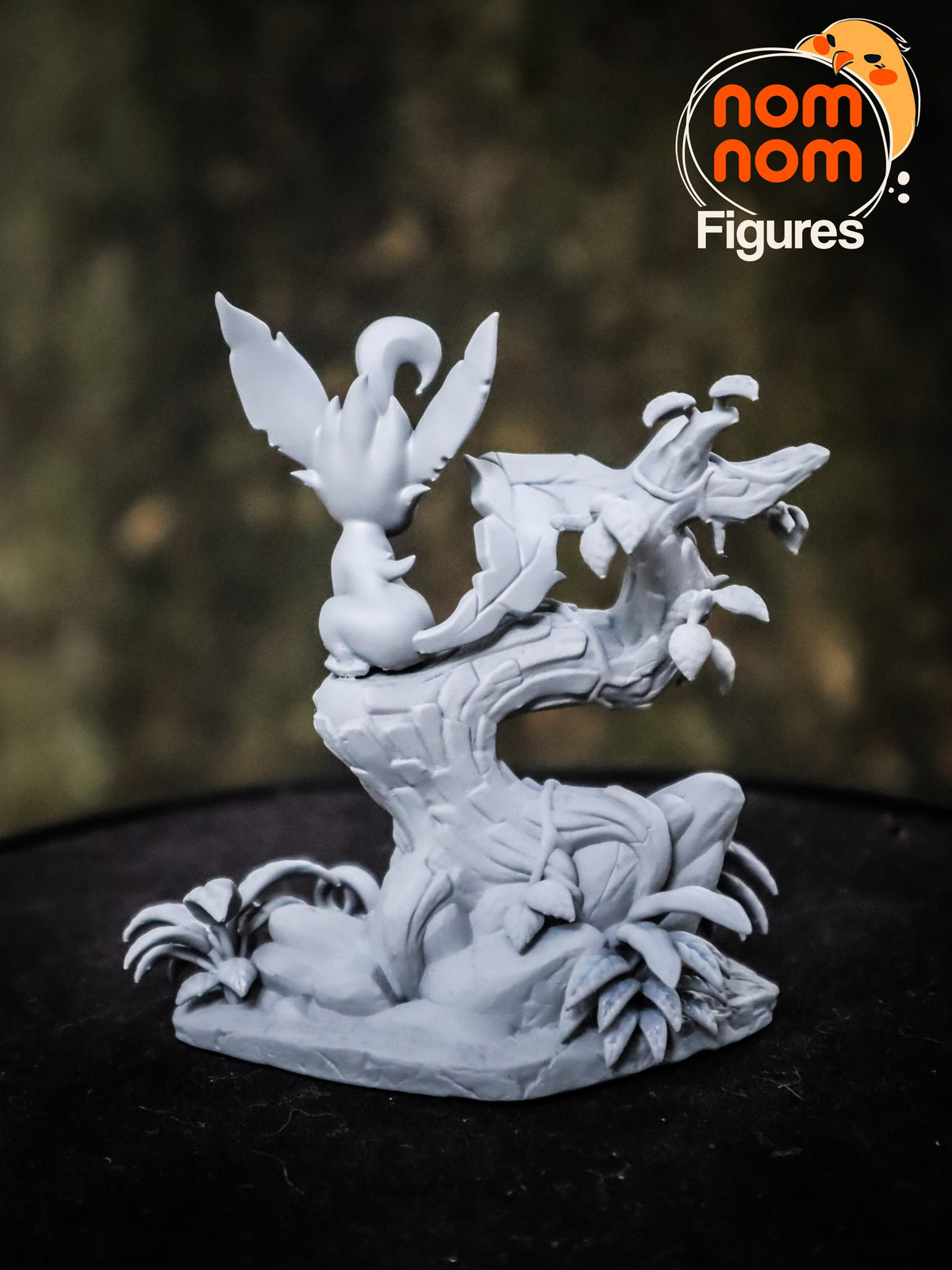 Chibi Leafeon resin figure