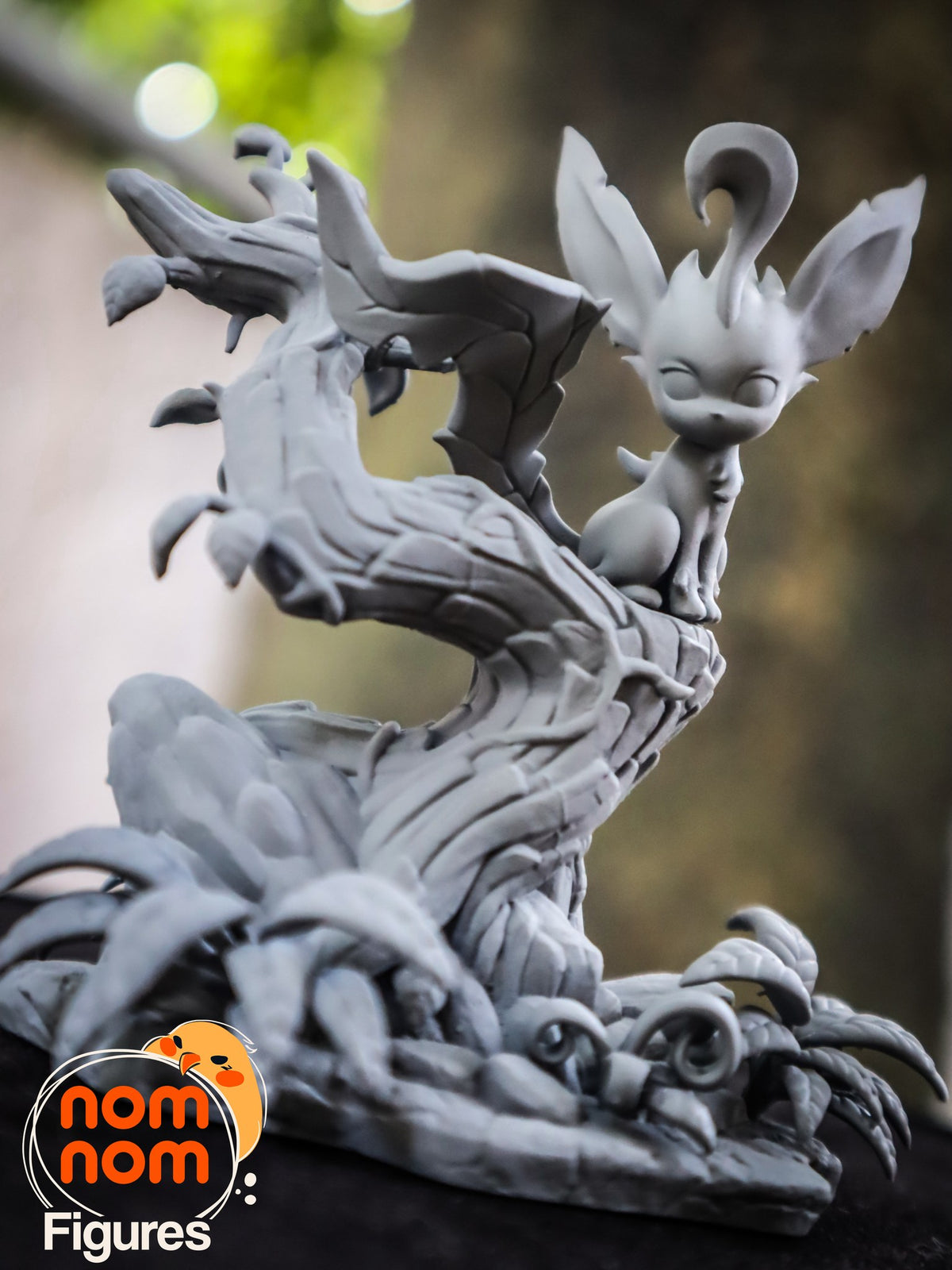 Chibi Leafeon resin figure