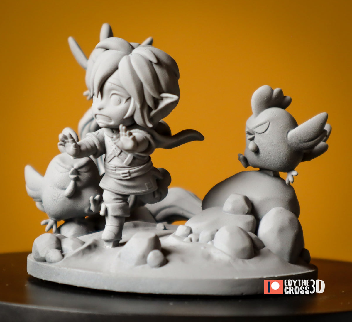 Chibi Link resin figure