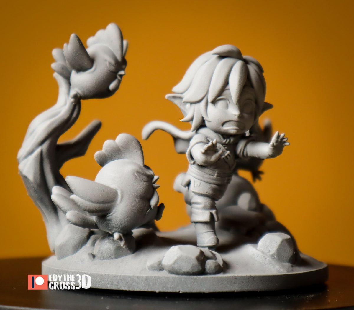Chibi Link resin figure