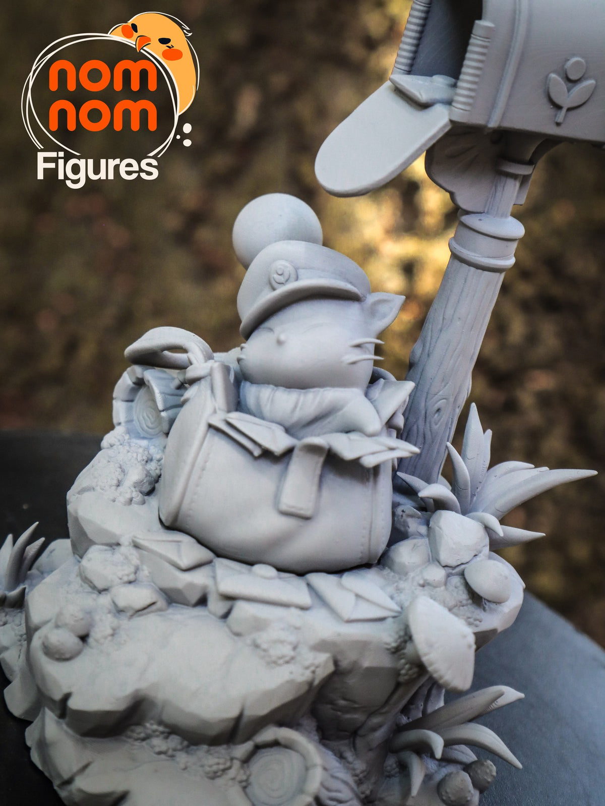 Chibi Mail Moogle resin figure