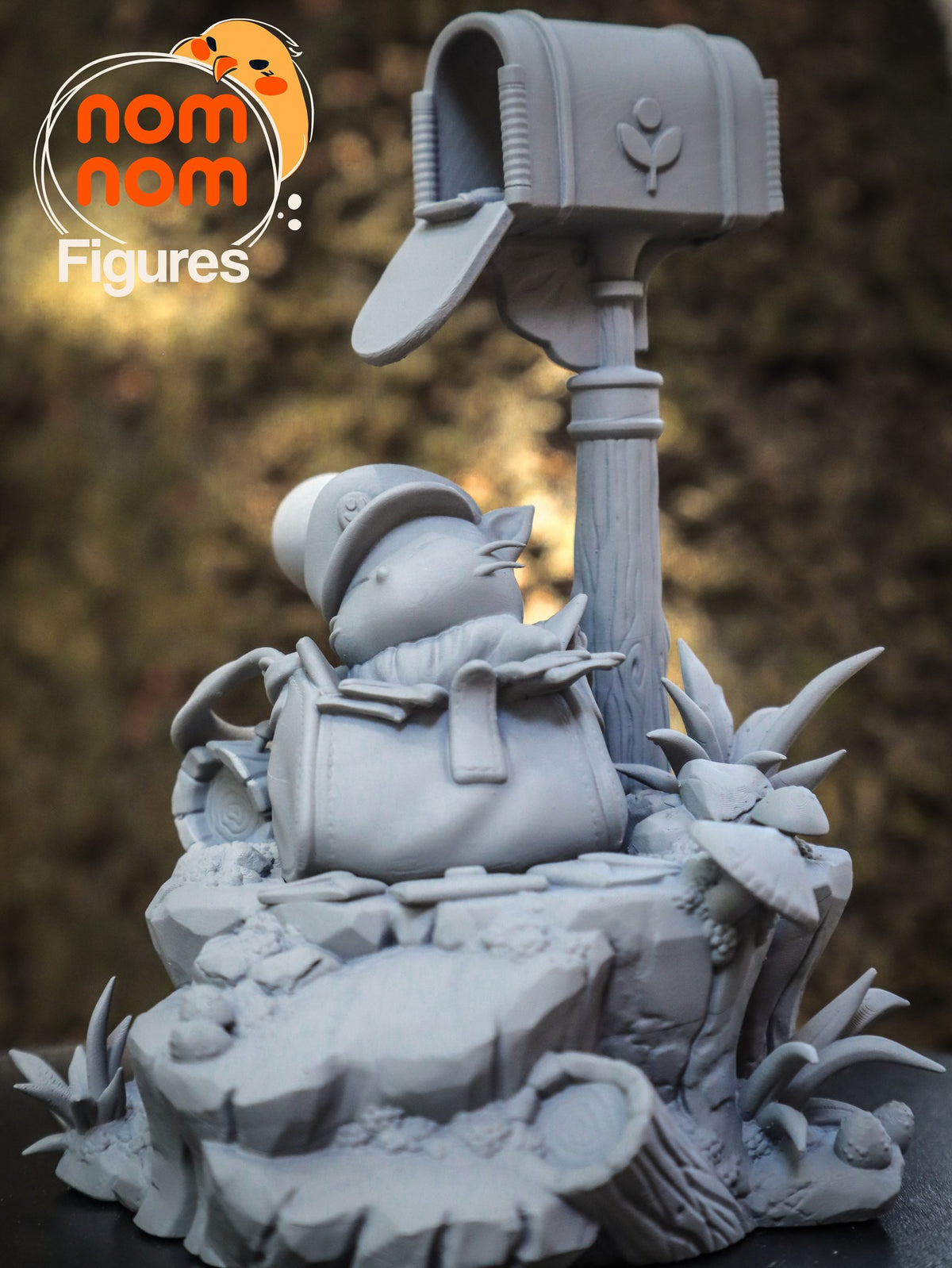 Chibi Mail Moogle resin figure