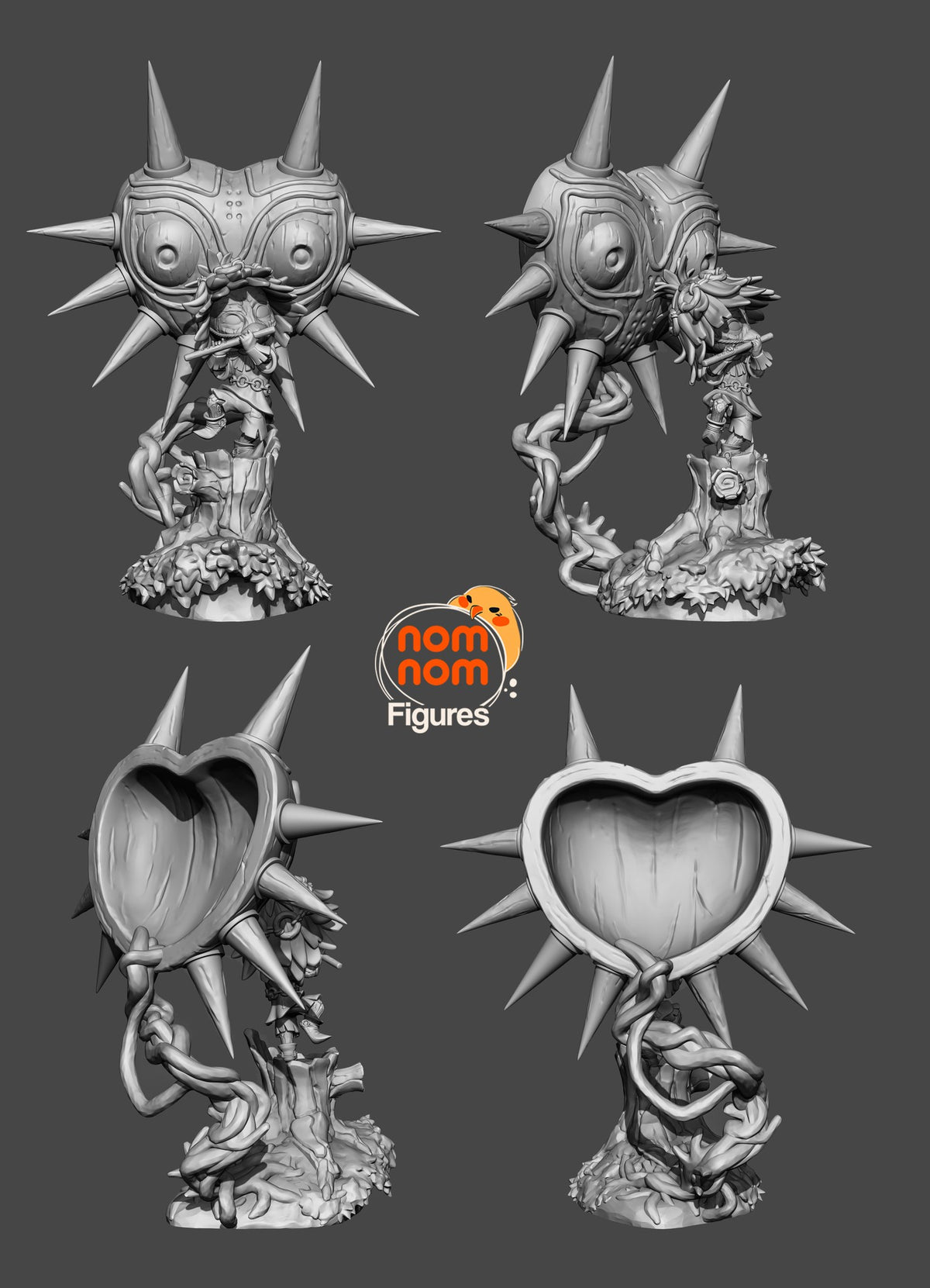 Chibi Skull Kid resin figure