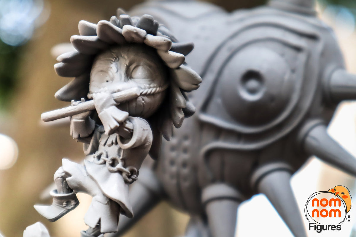 Chibi Skull Kid resin figure