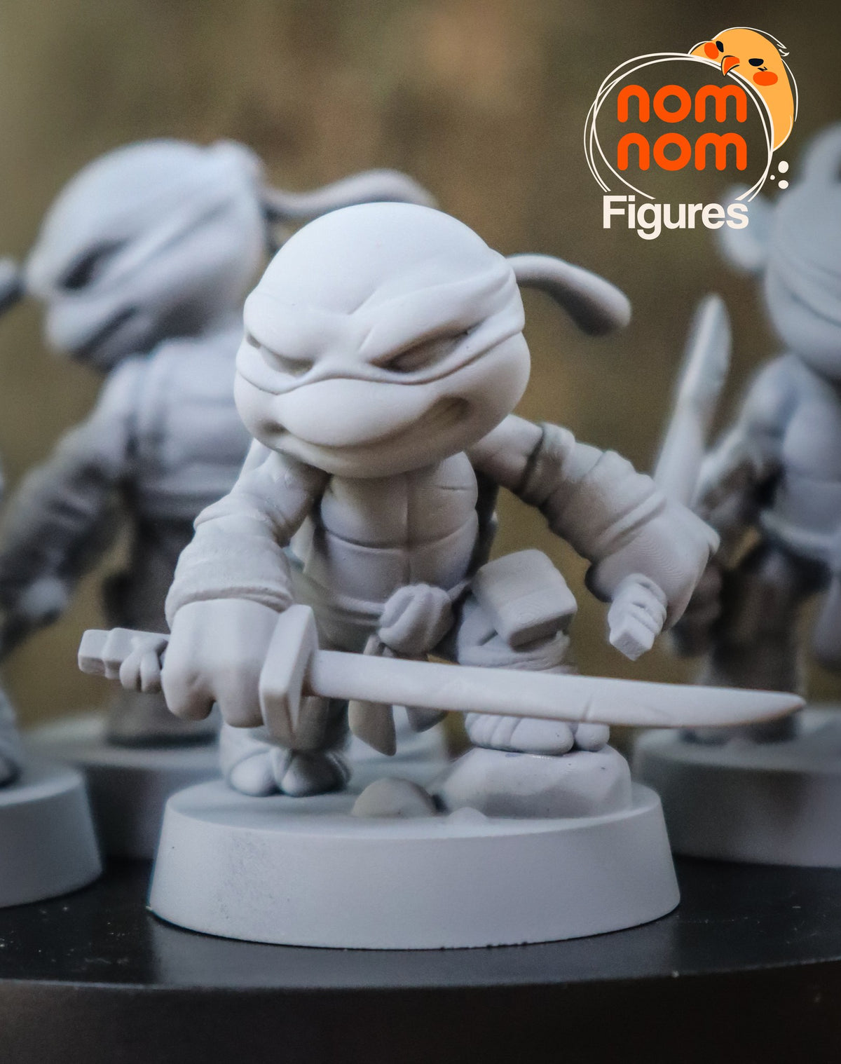 Chibi Ninja Turtles resin figure