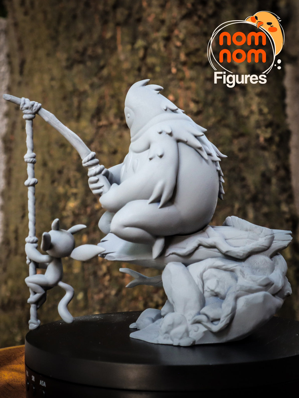 Chibi Ori and Naru resin figure