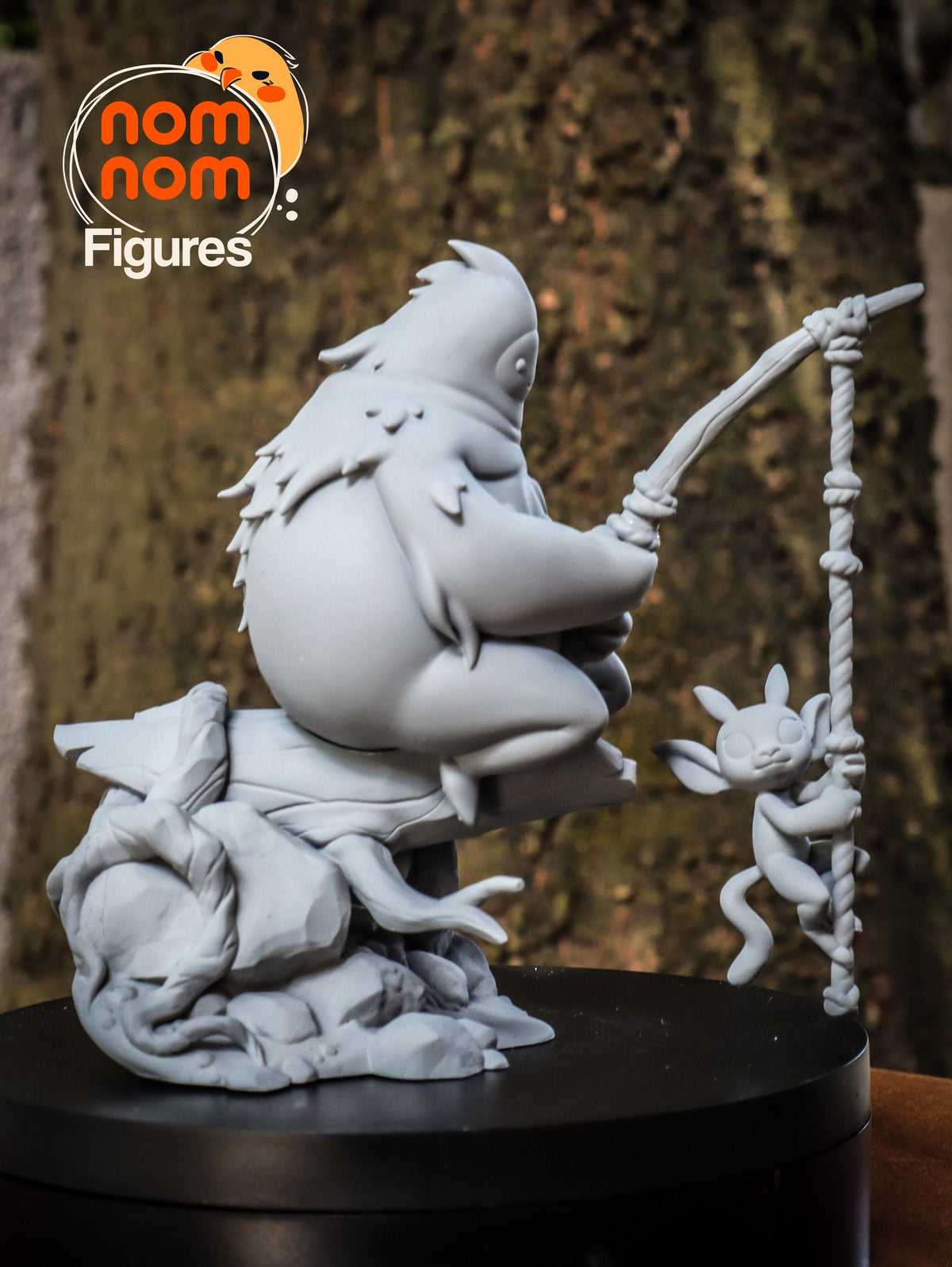 Chibi Ori and Naru resin figure