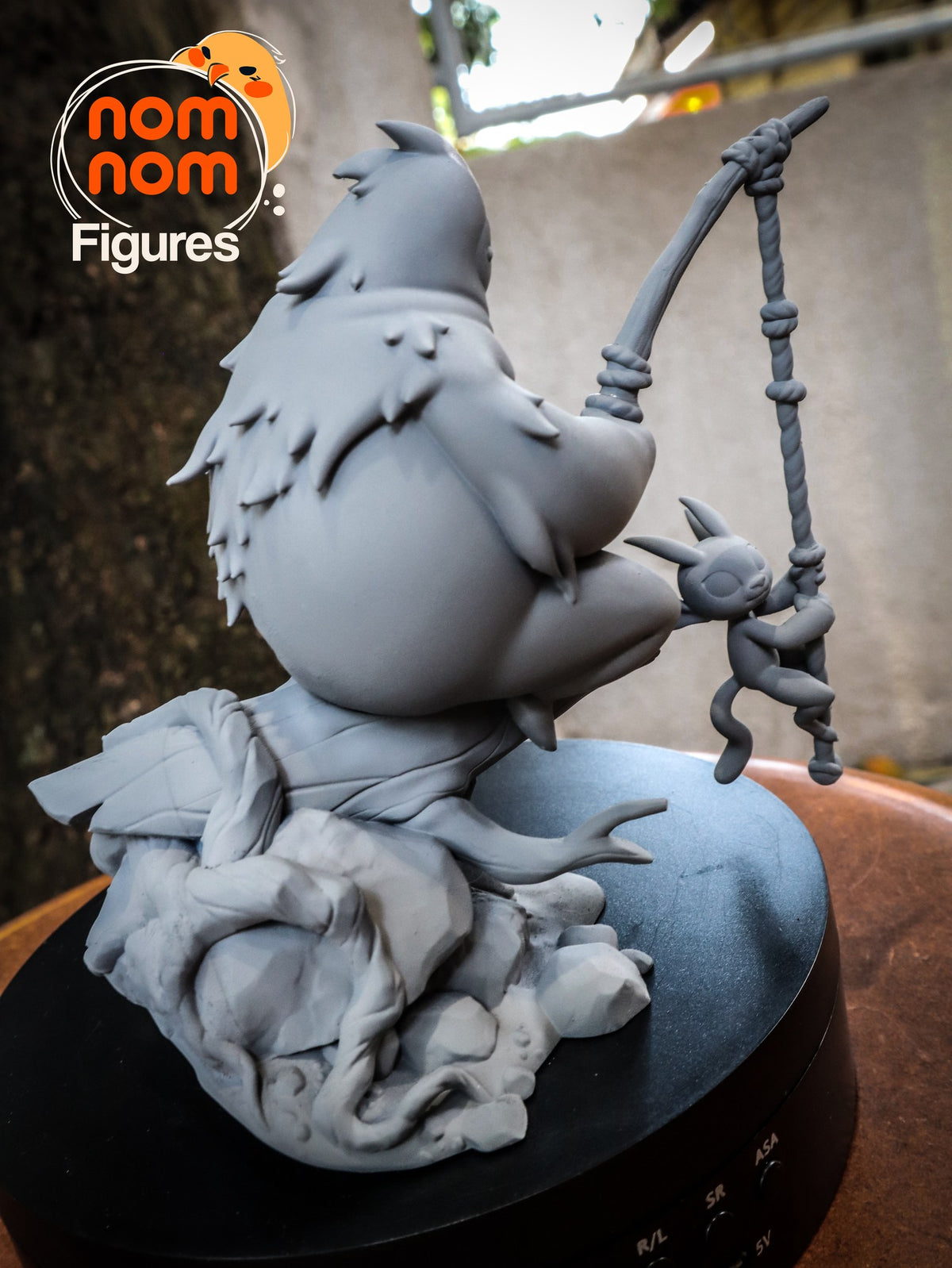 Chibi Ori and Naru resin figure