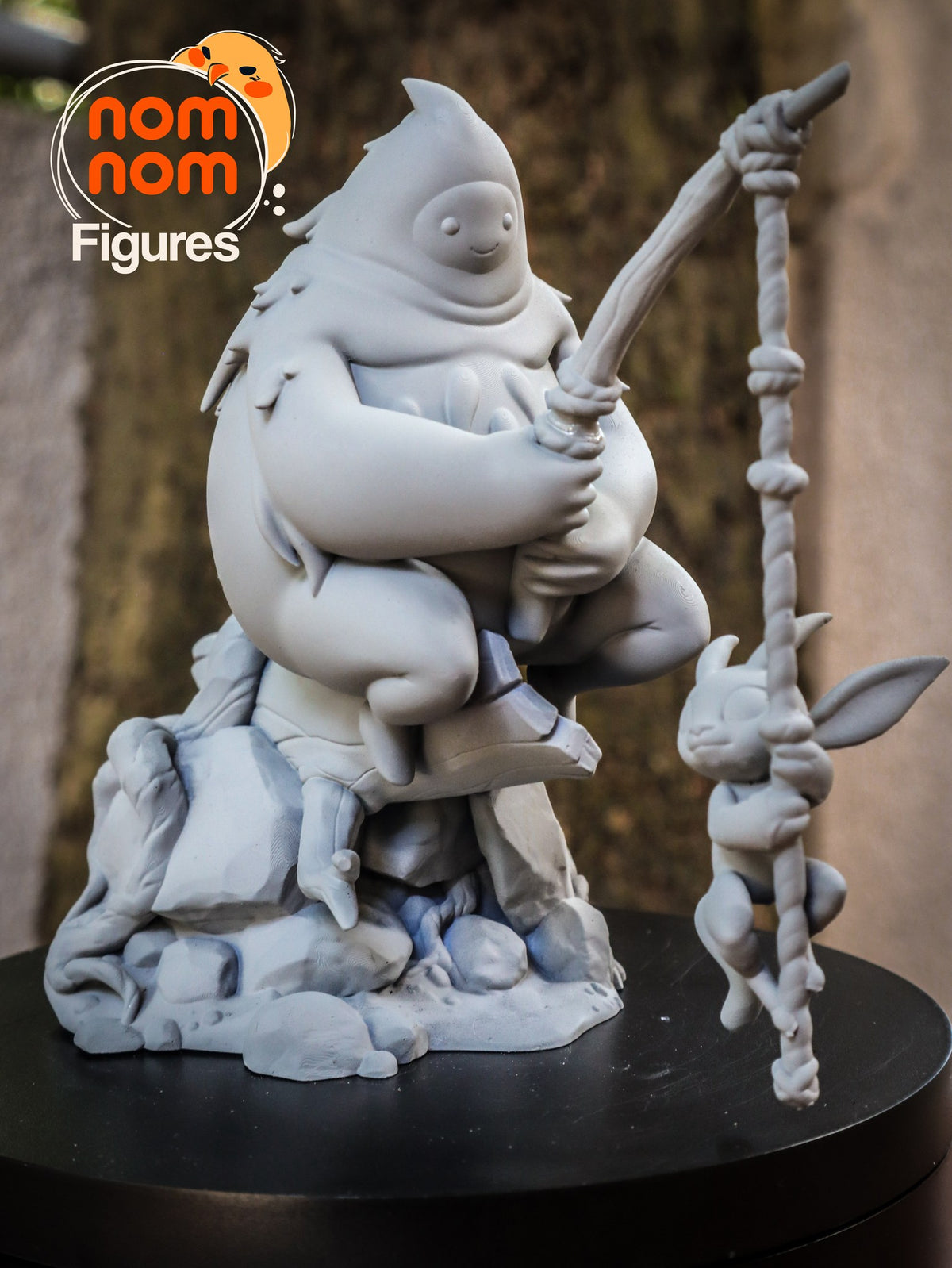 Chibi Ori and Naru resin figure