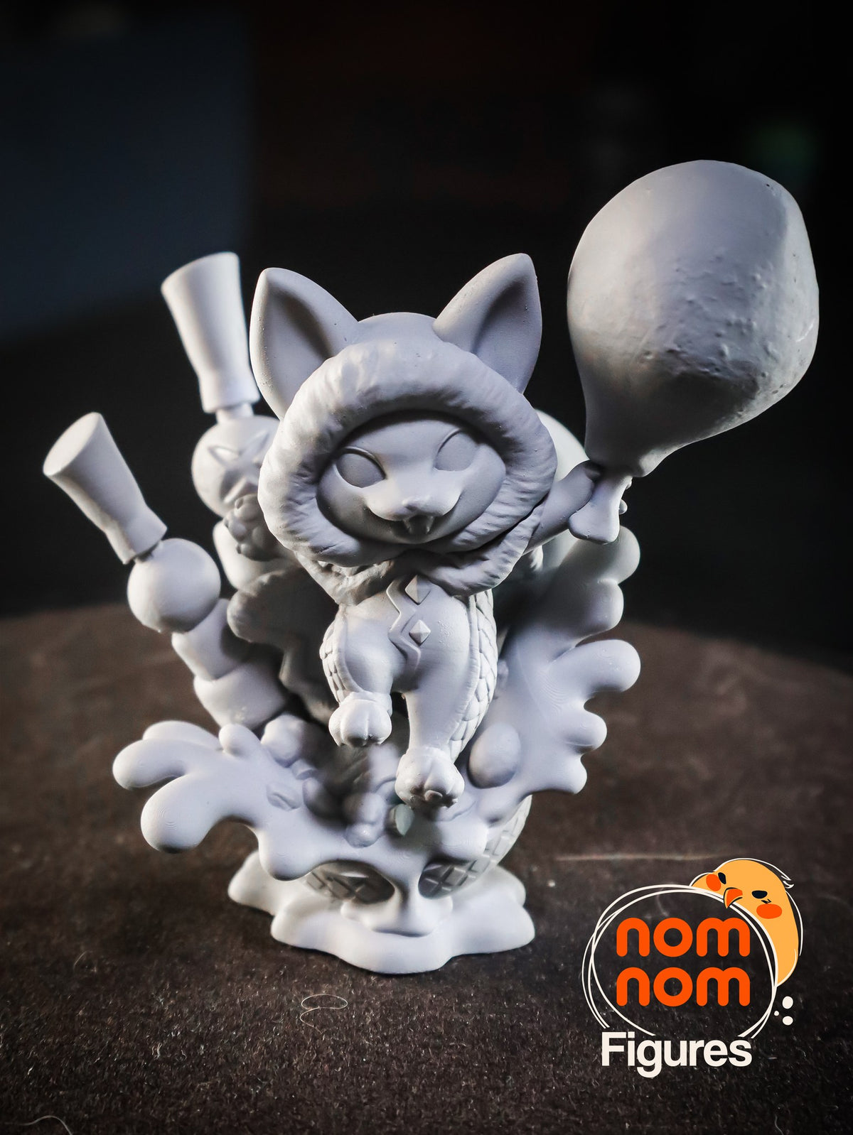 Chibi Palico resin figure