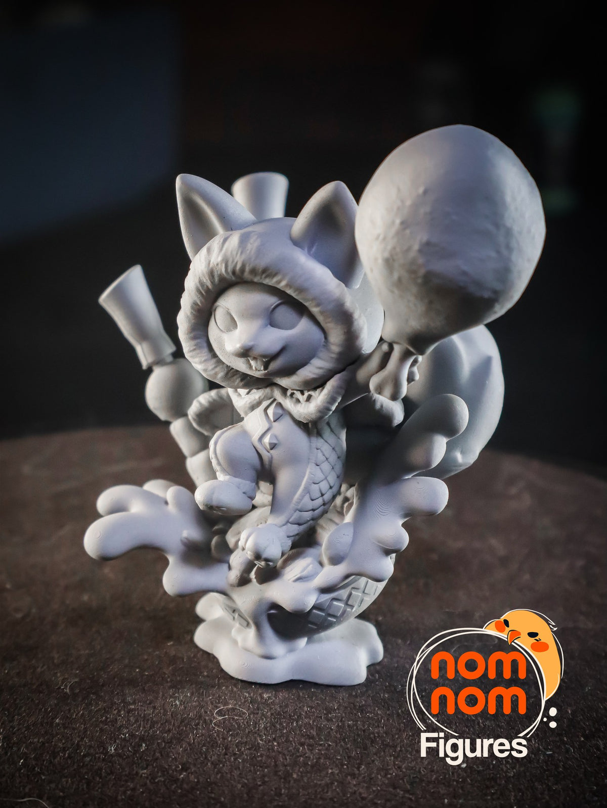 Chibi Palico resin figure