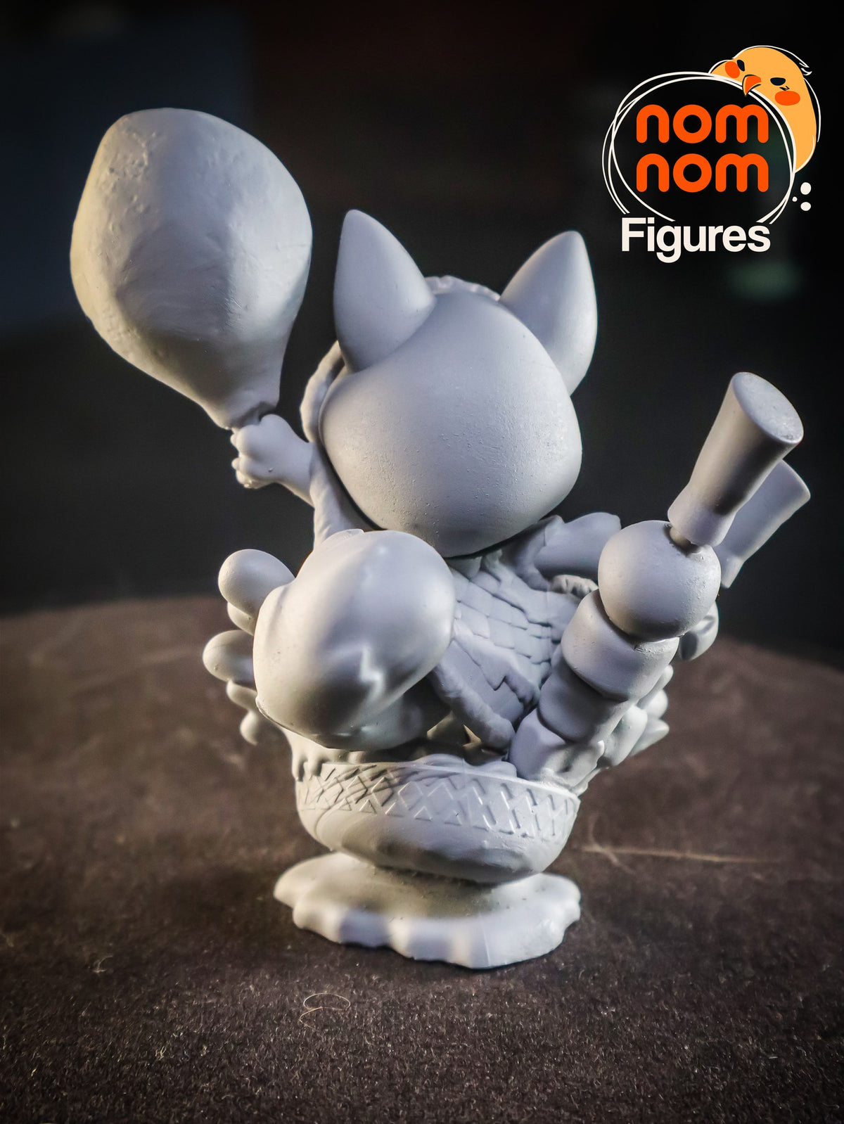 Chibi Palico resin figure
