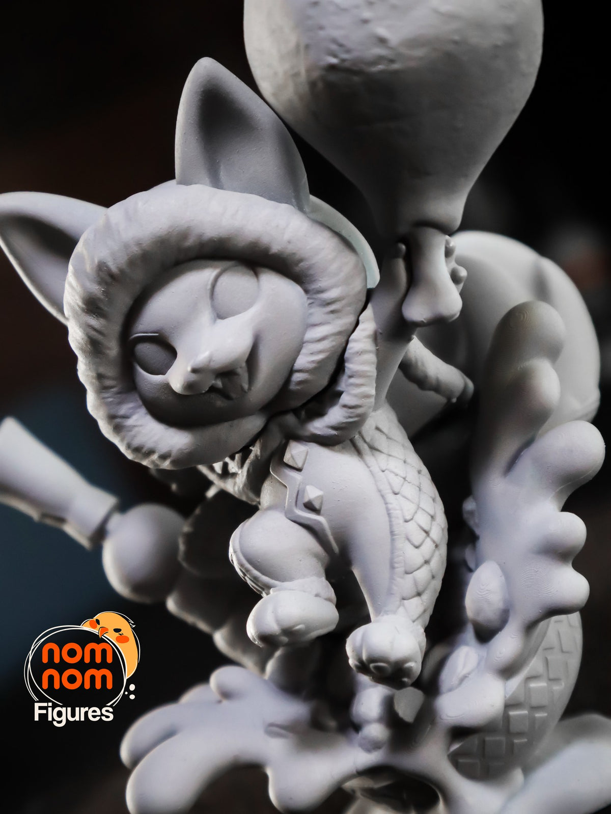 Chibi Palico resin figure