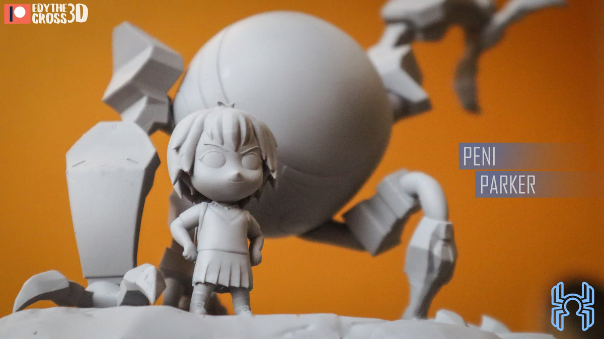 Chibi Peni Parker resin figure