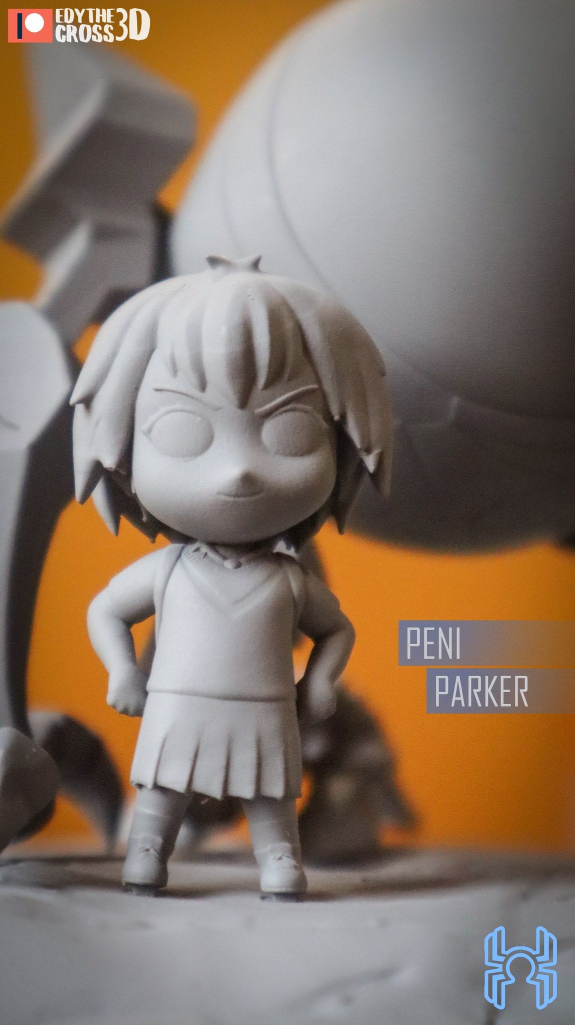 Chibi Peni Parker resin figure