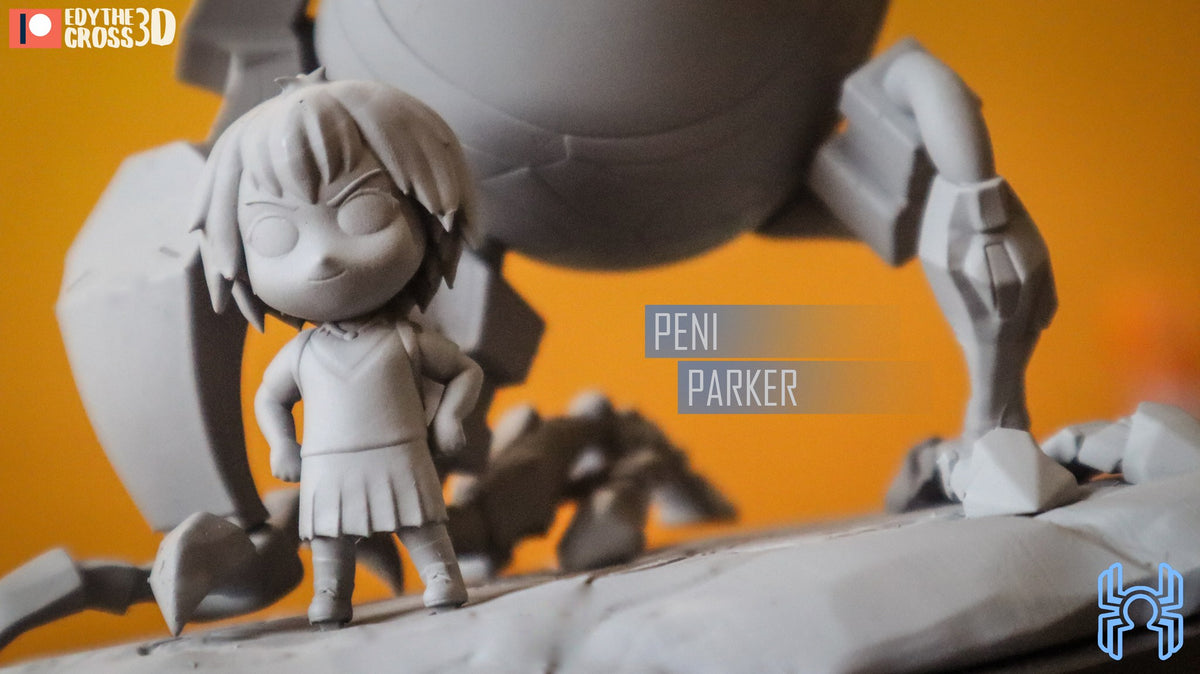 Chibi Peni Parker resin figure