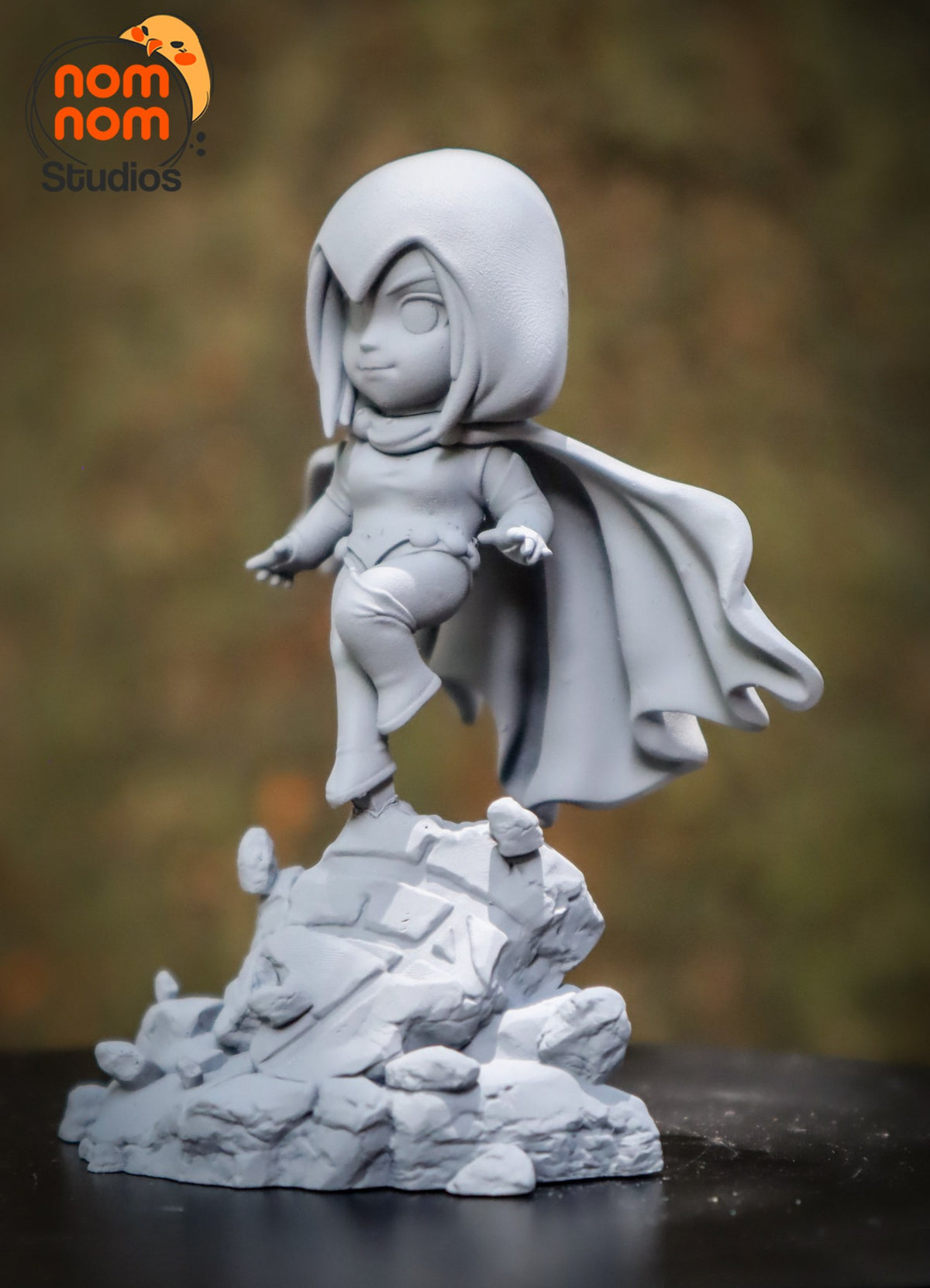Chibi Raven resin figure