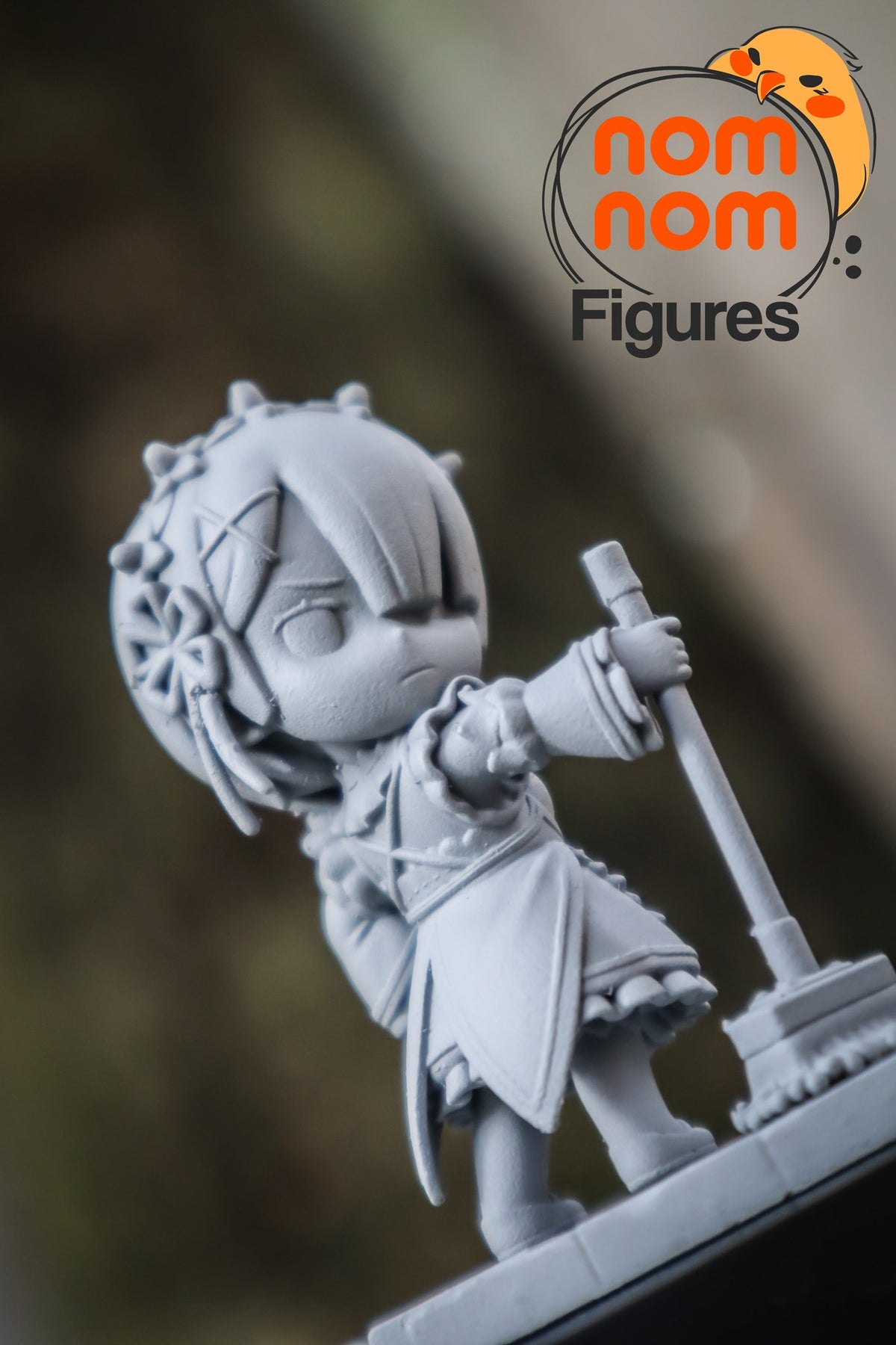 Chibi Rem & Ram resin figure