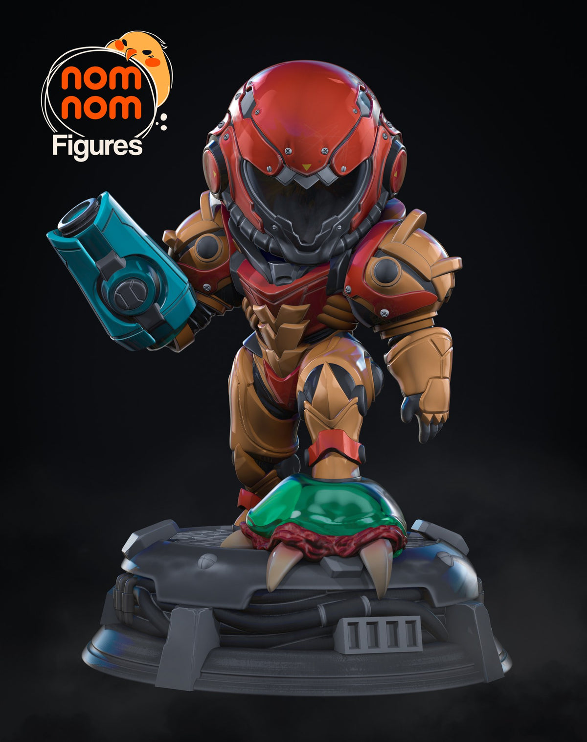 Chibi Samus resin figure