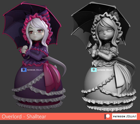 Chibi Shalltear Bloodfallen resin figure