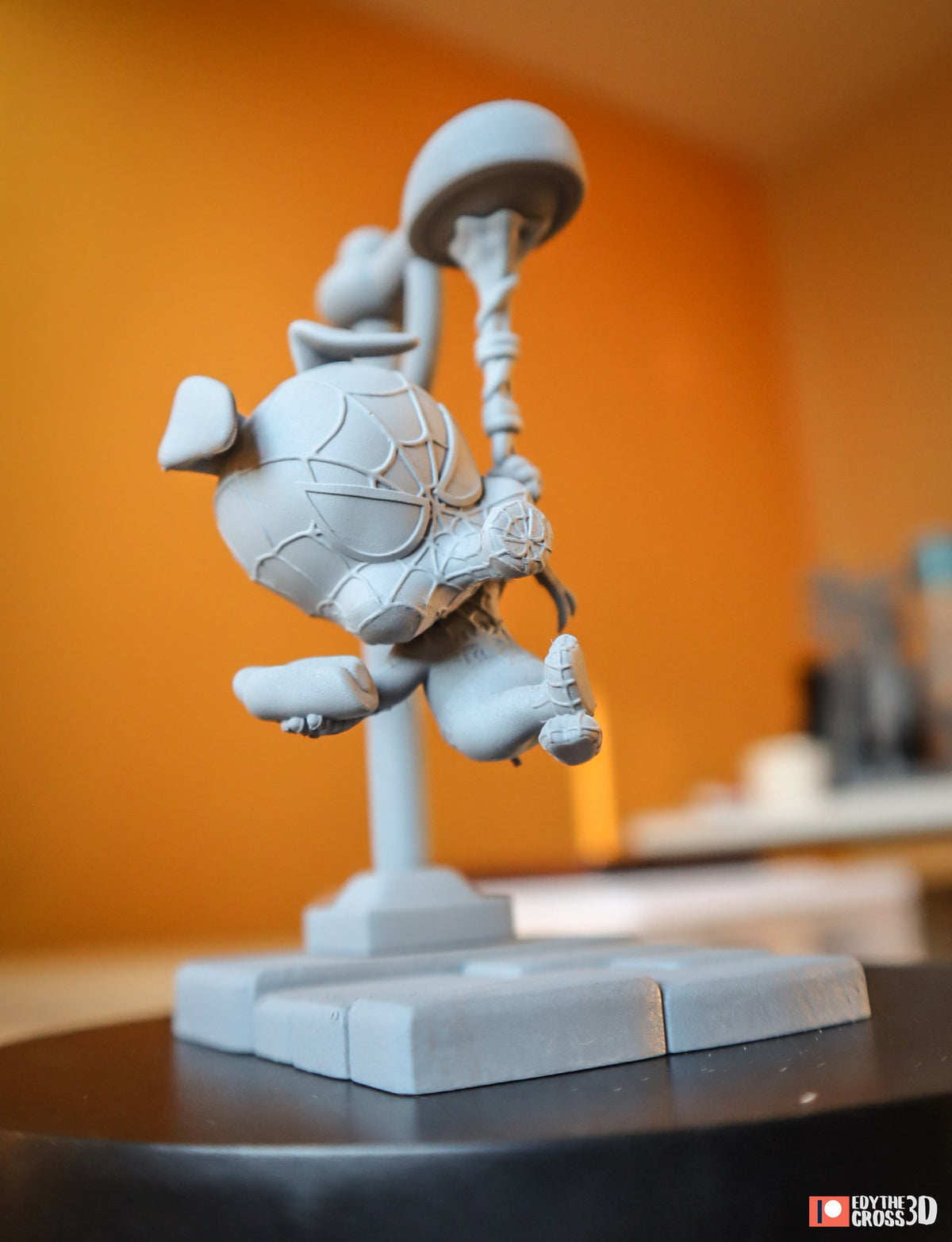 Chibi Spider-Ham resin figure