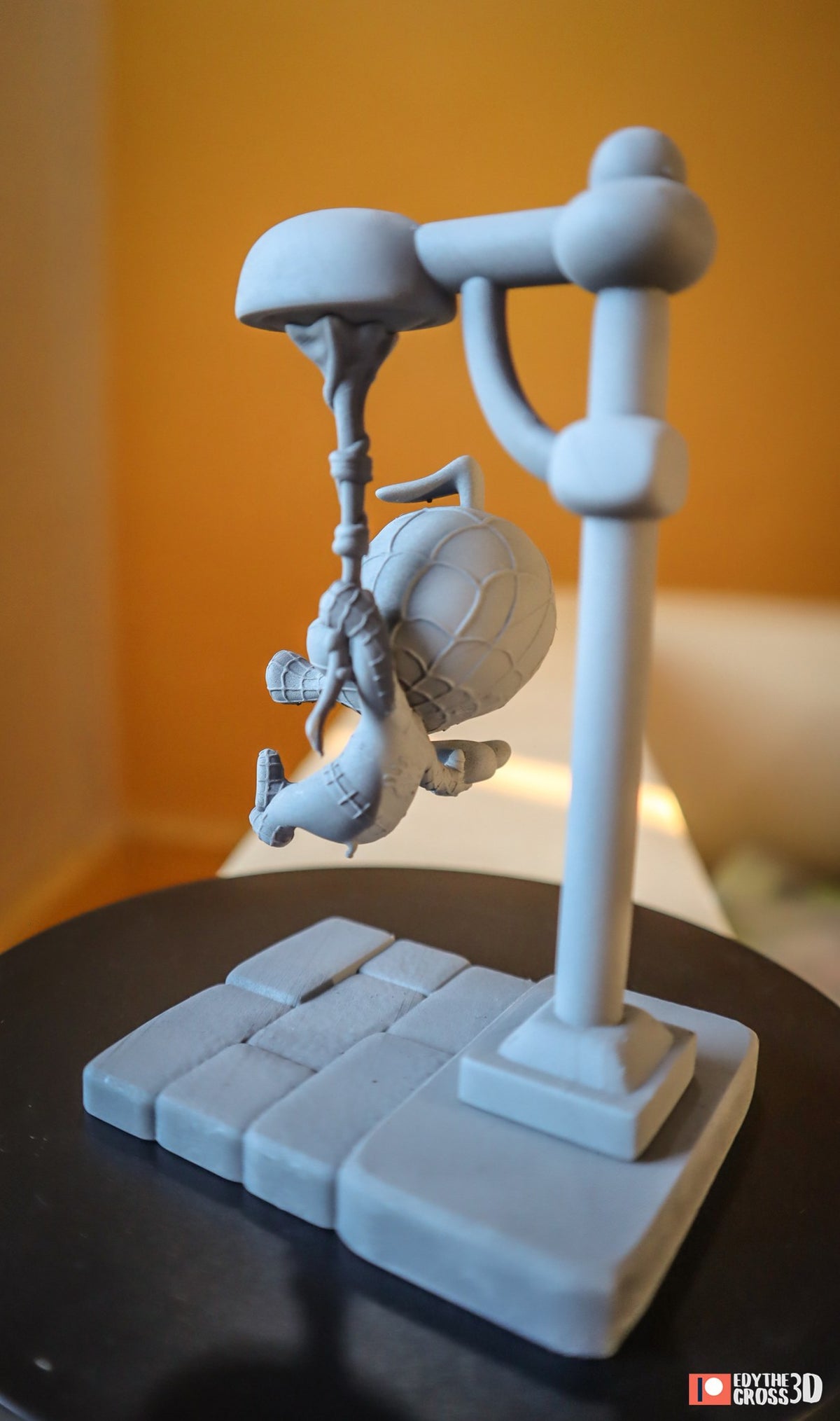 Chibi Spider-Ham resin figure