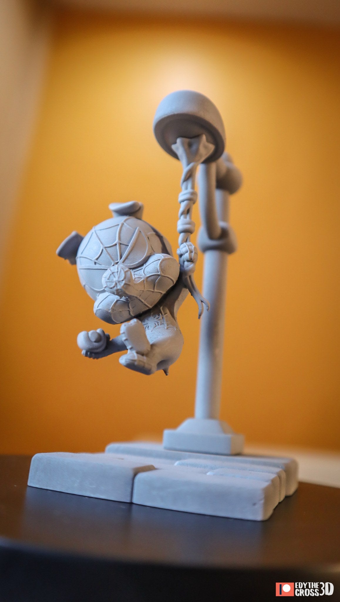 Chibi Spider-Ham resin figure