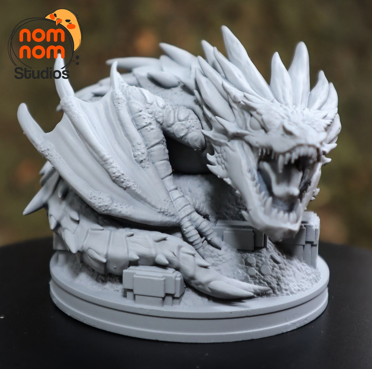 Chibi Smaug resin figure