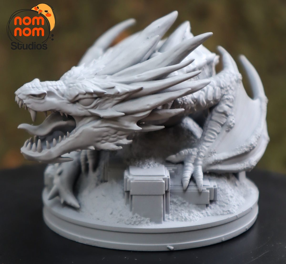 Chibi Smaug resin figure