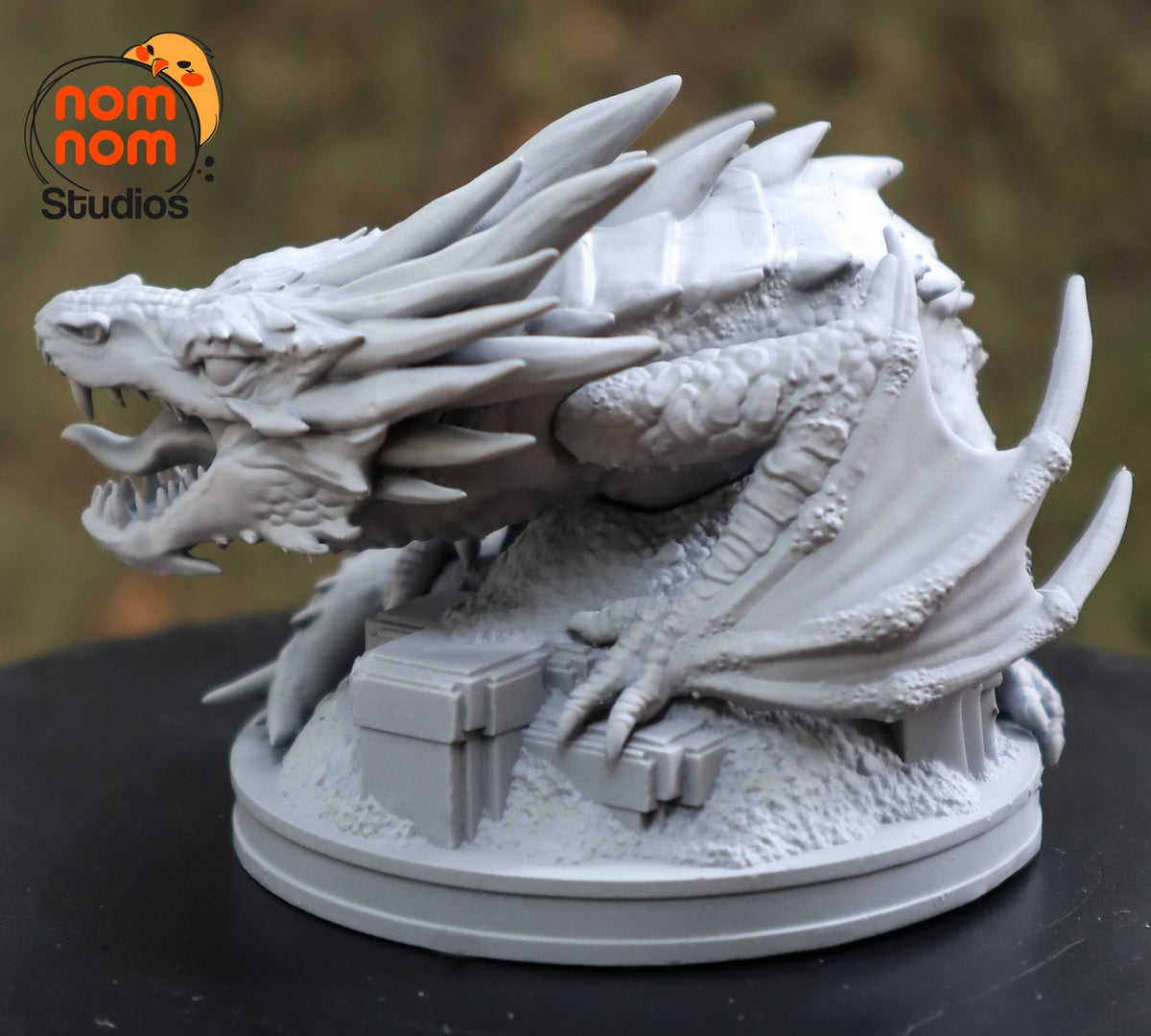 Chibi Smaug resin figure