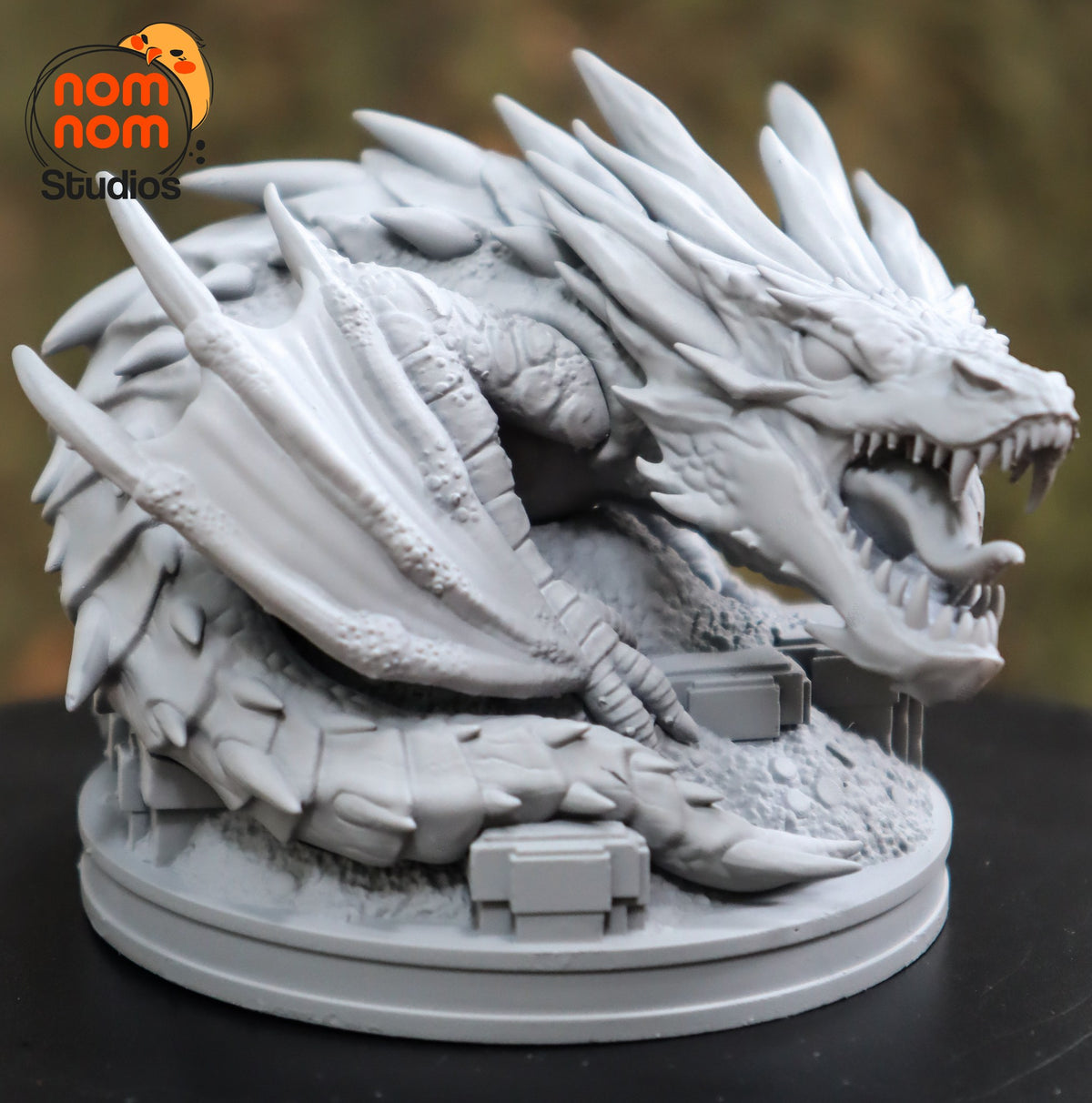 Chibi Smaug resin figure