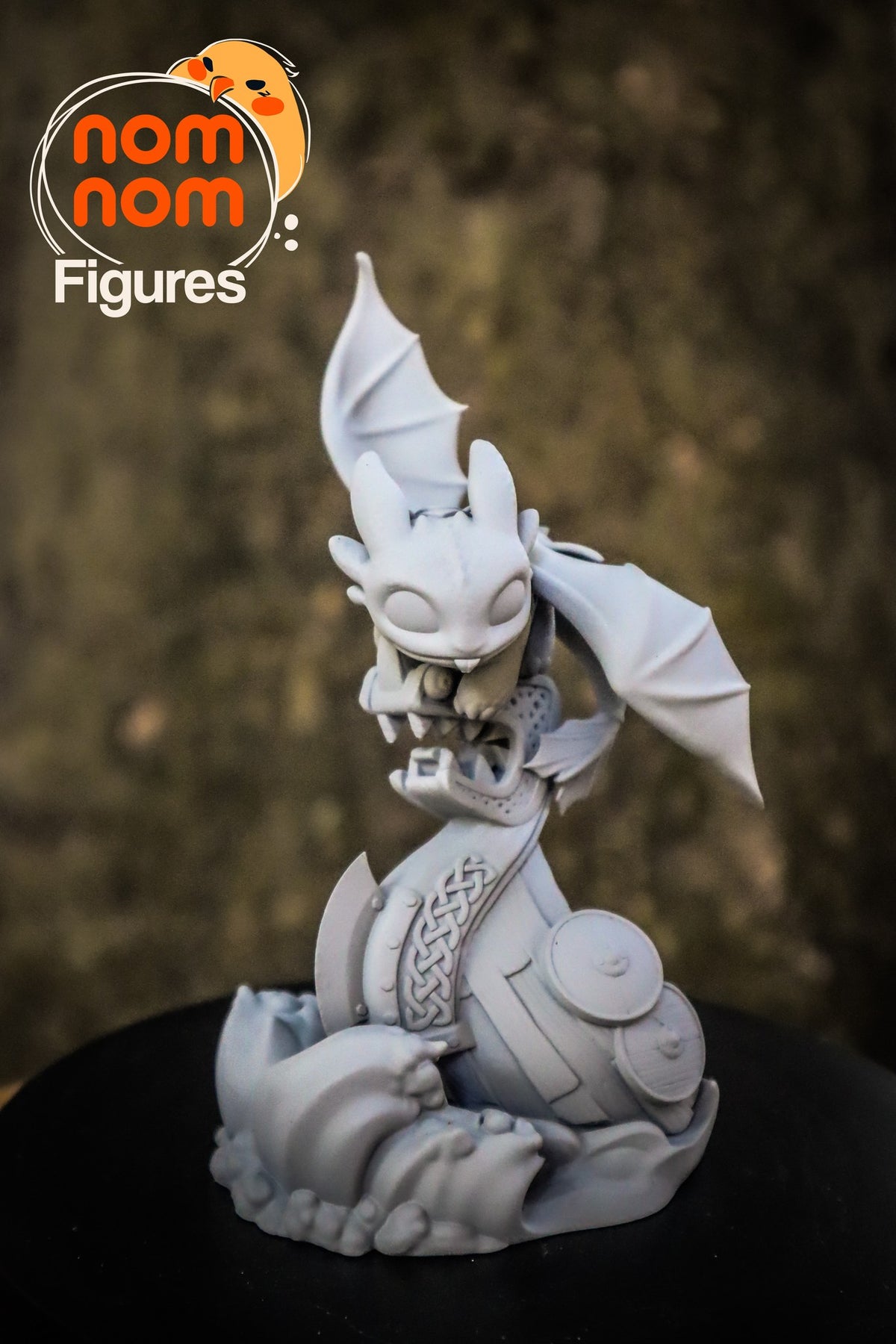 Chibi Toothless resin figure
