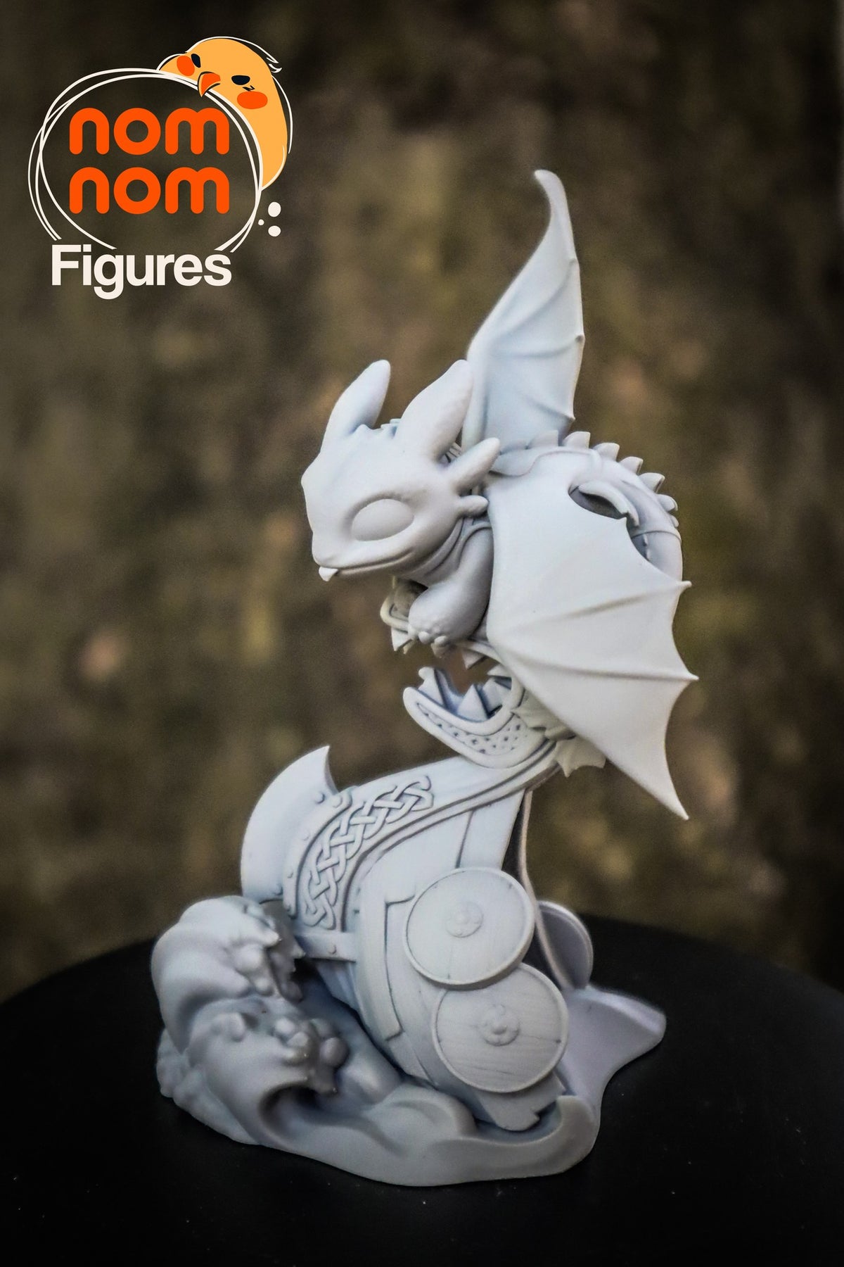 Chibi Toothless resin figure