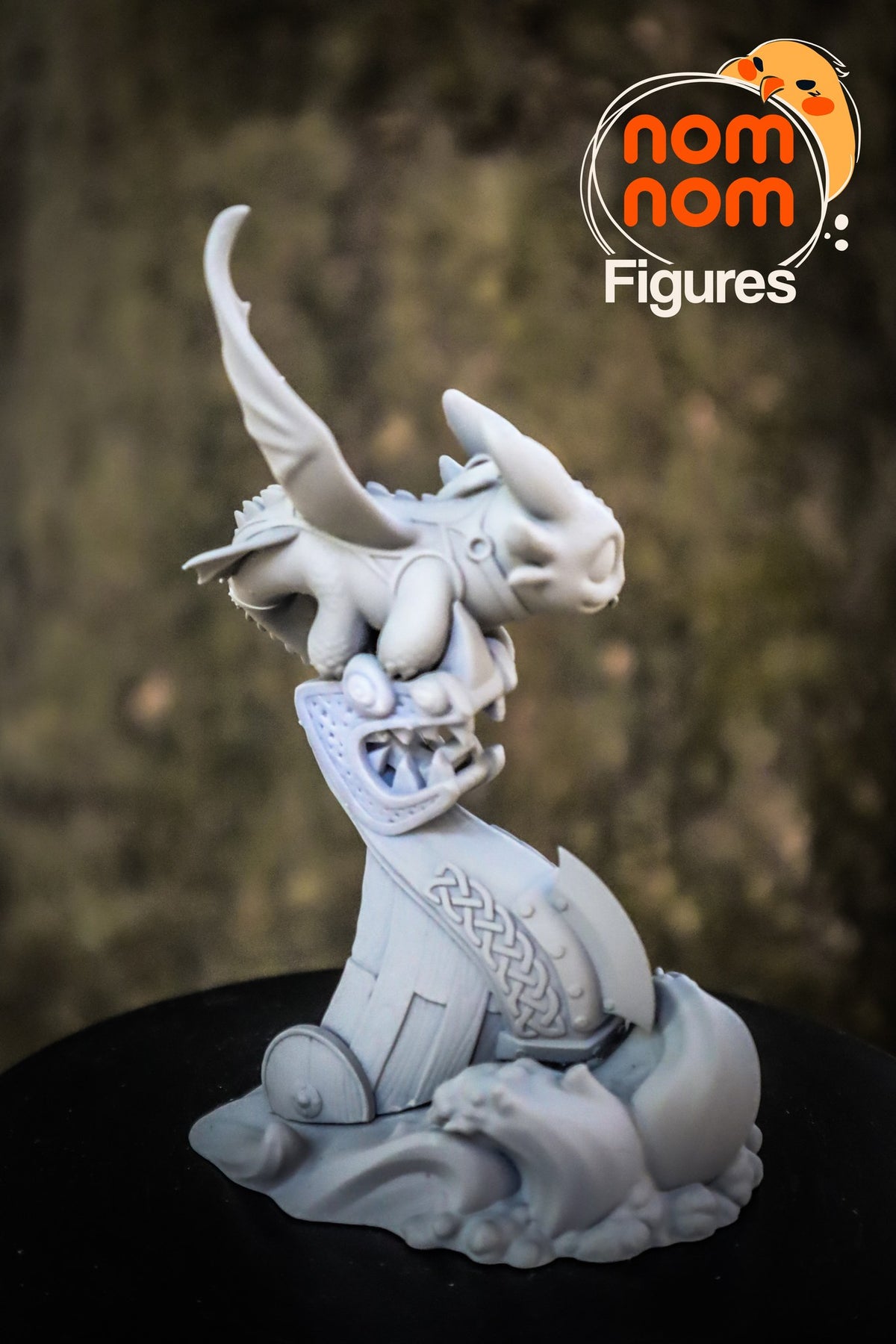 Chibi Toothless resin figure