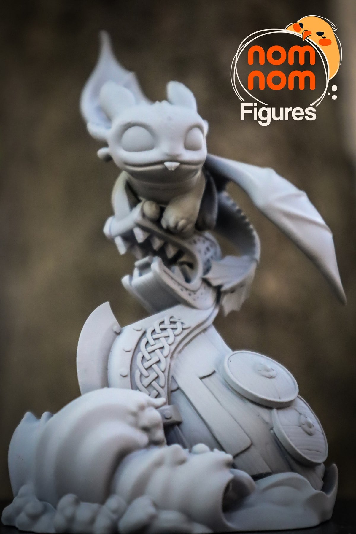Chibi Toothless resin figure