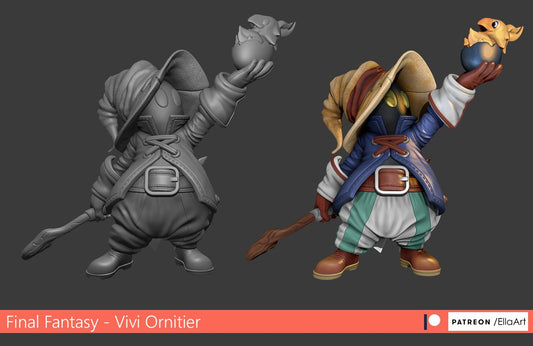 Chibi Vivi Ornitier resin figure