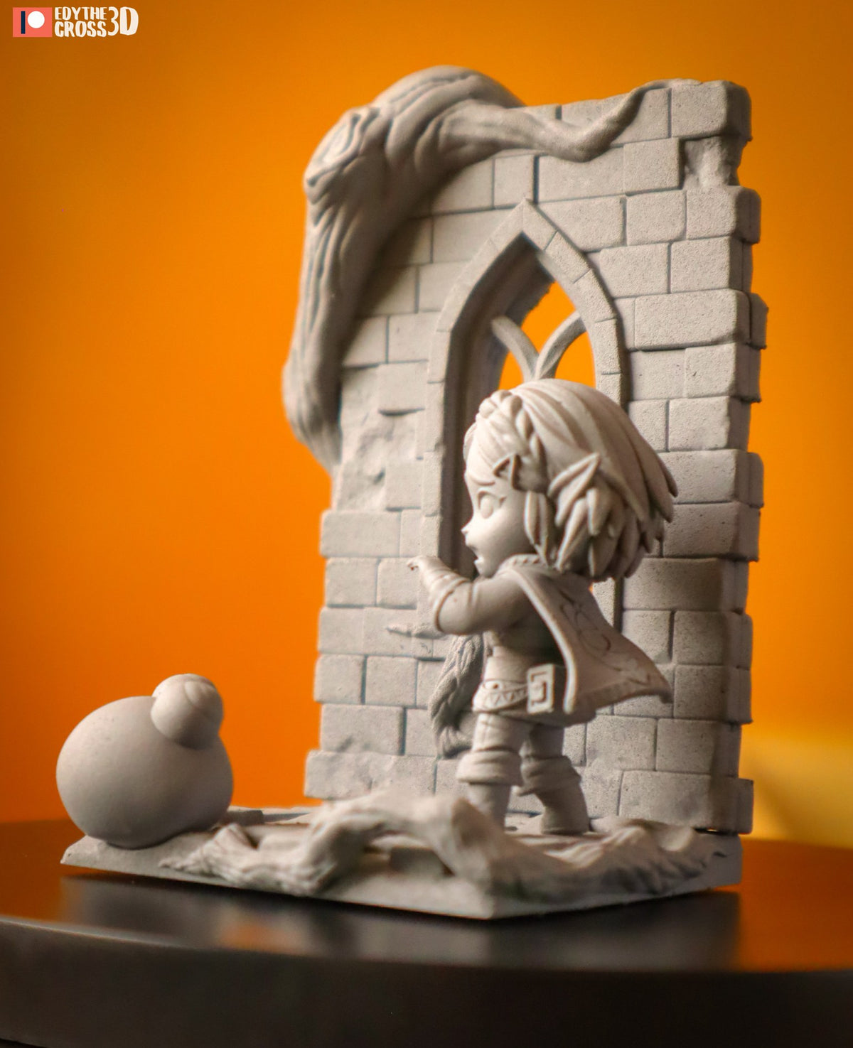 Chibi Zelda resin figure