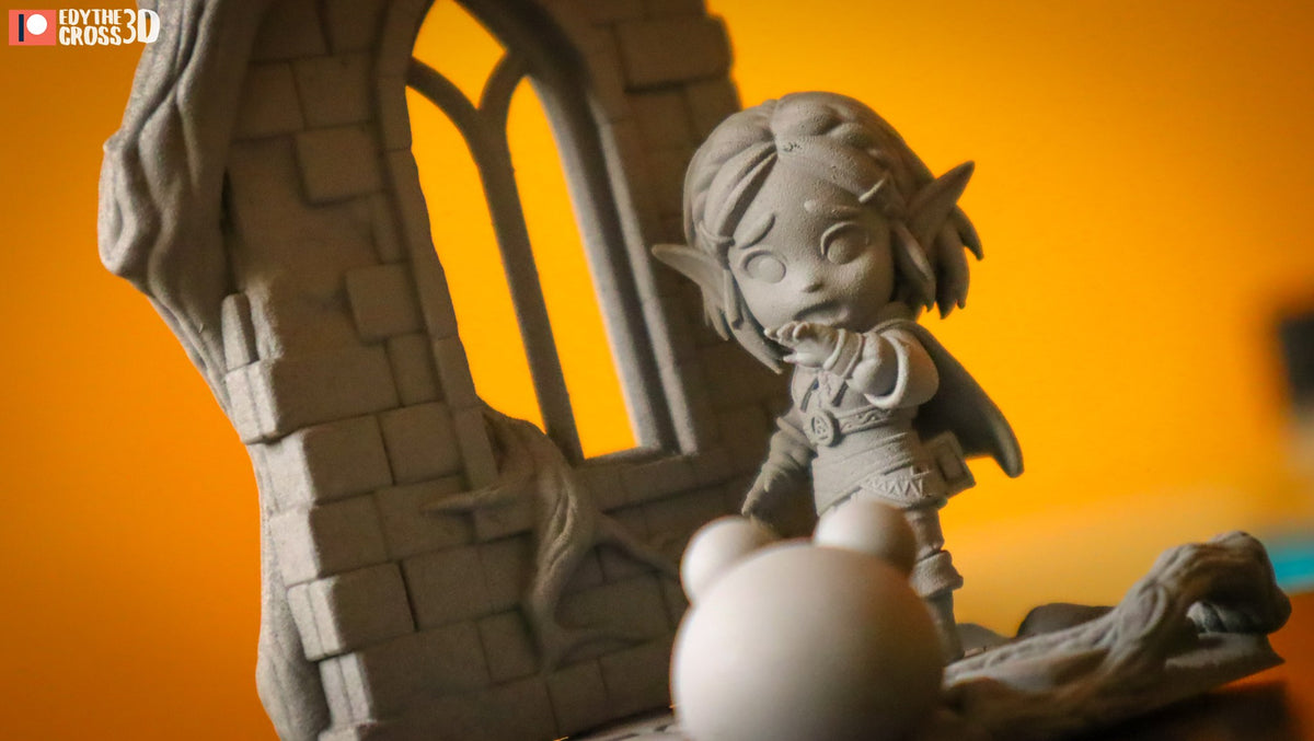 Chibi Zelda resin figure