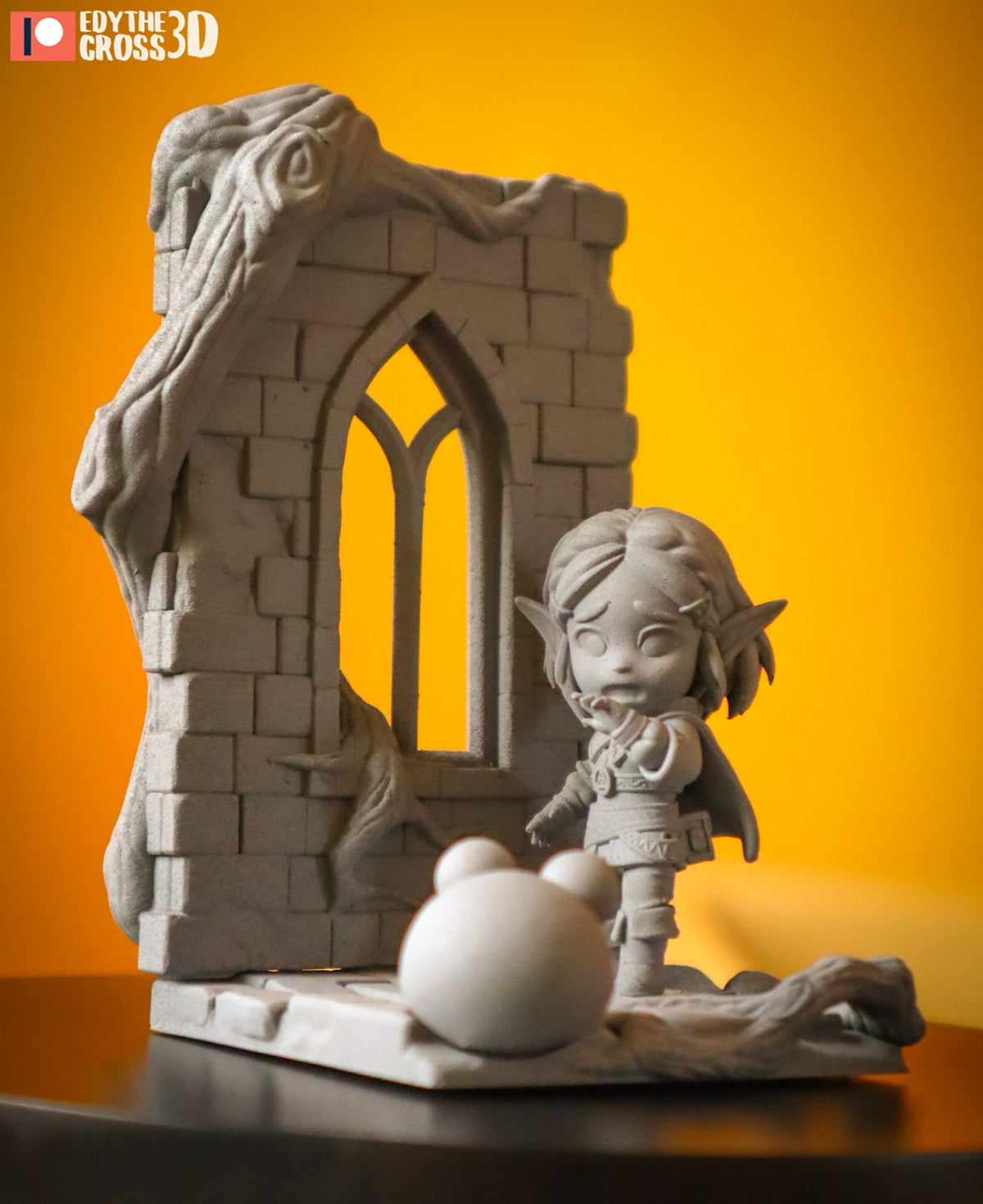 Chibi Zelda resin figure