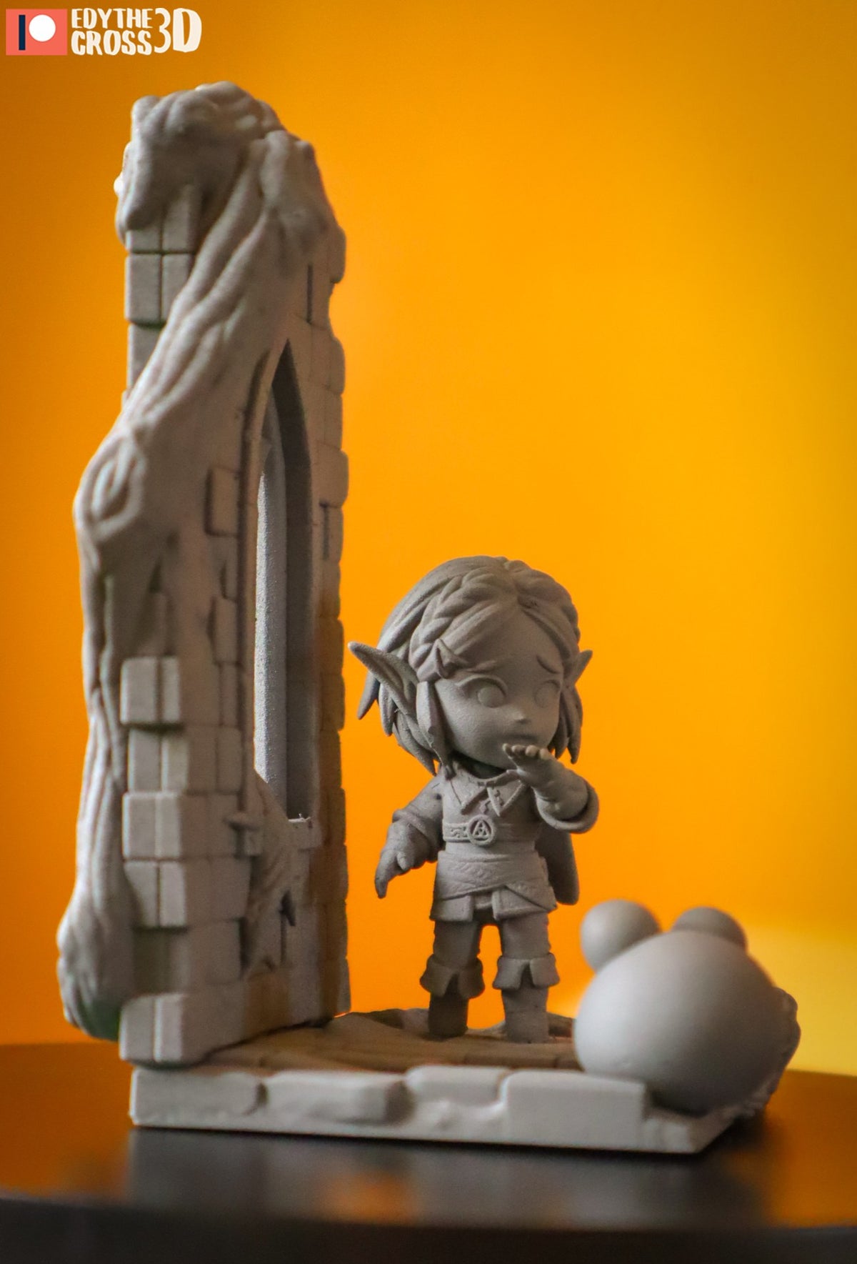 Chibi Zelda resin figure