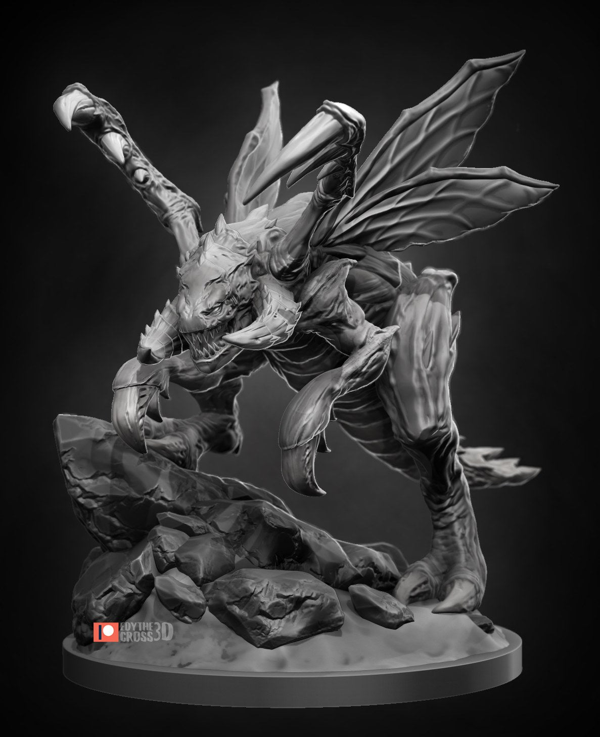 Chibi Zergling resin figure