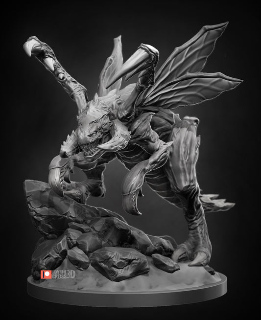 Chibi Zergling resin figure