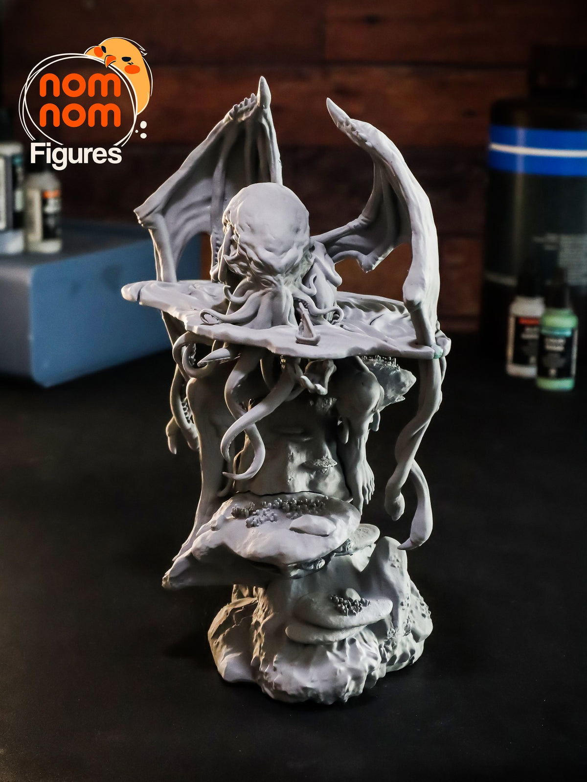Cthulhu resin figure